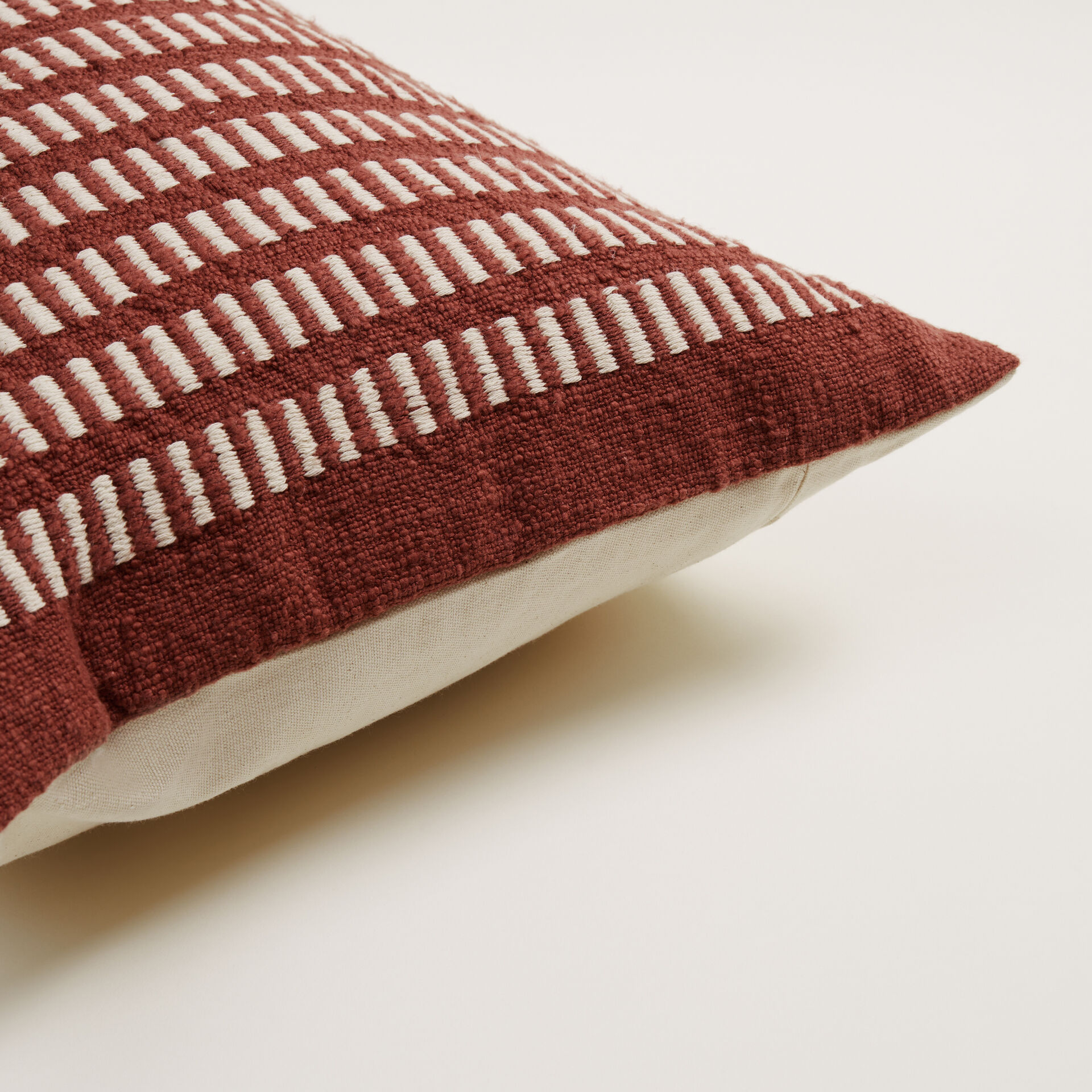 Jacquard Stripe Hand Woven Cushion