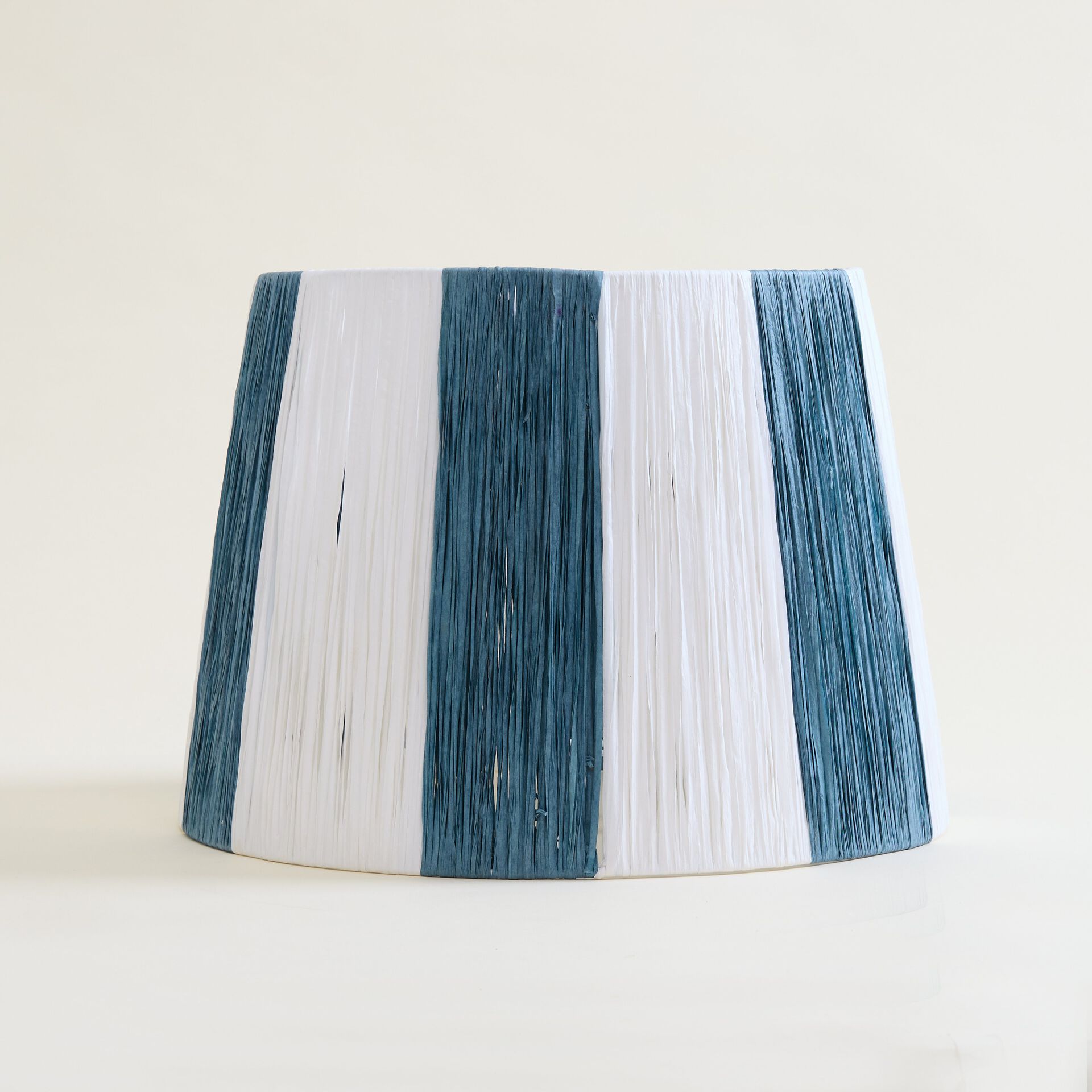 ${product-id}-Rafia Stripe Lampshade-Blue-${view-type}