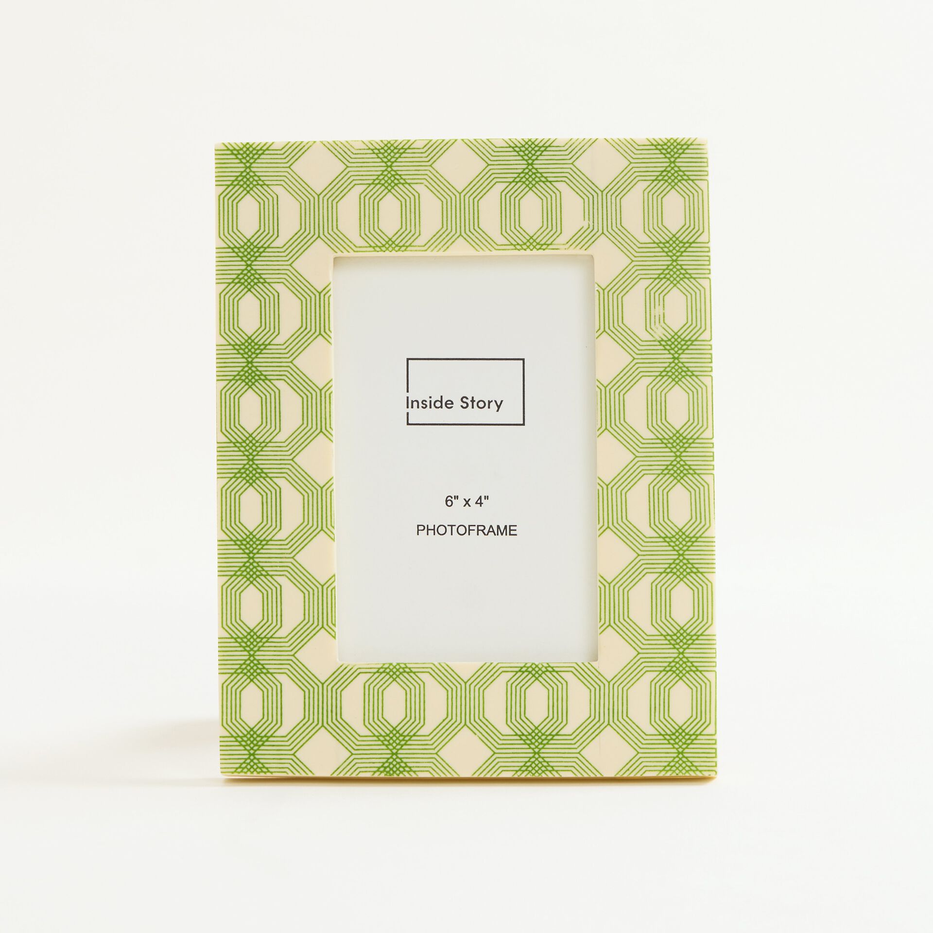 ${product-id}-Green Geometric Print Photo Frame-Green-${view-type}