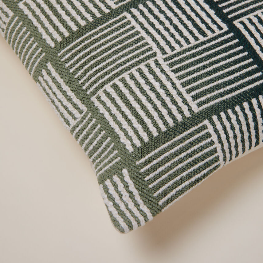Alby Check Cushion