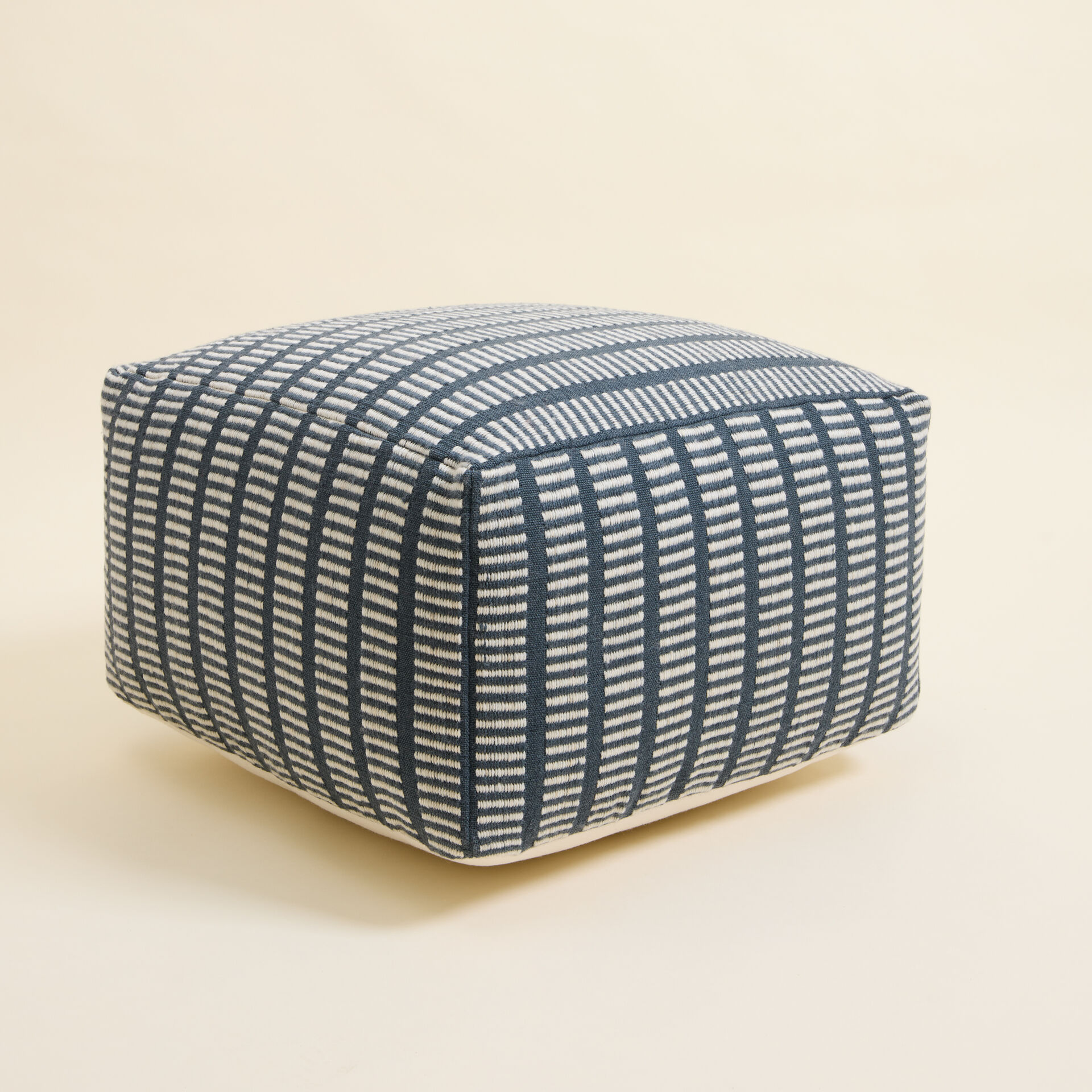 ${product-id}-Striped Woven Footstool-Blue-${view-type}