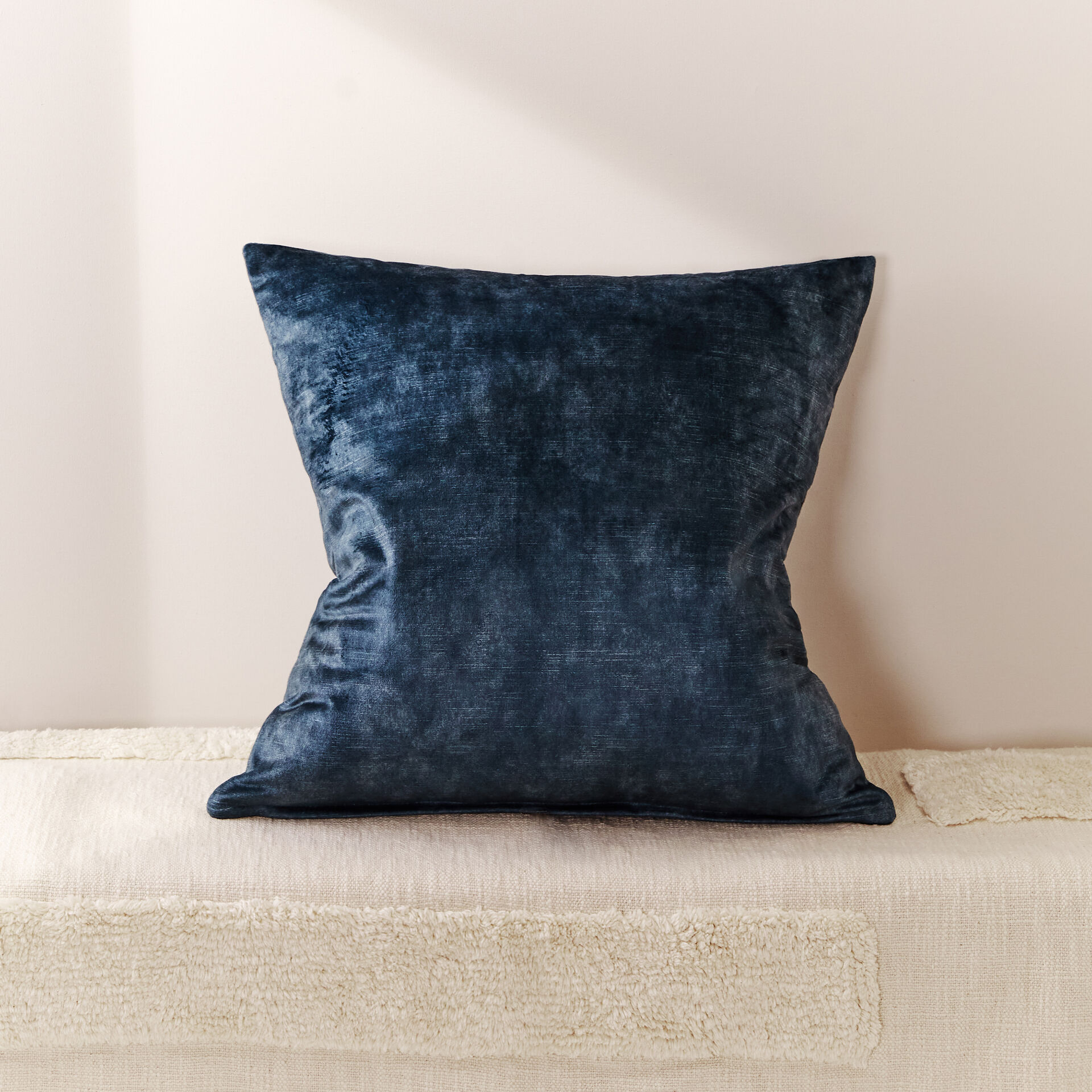 Distressed Velvet Cushion
