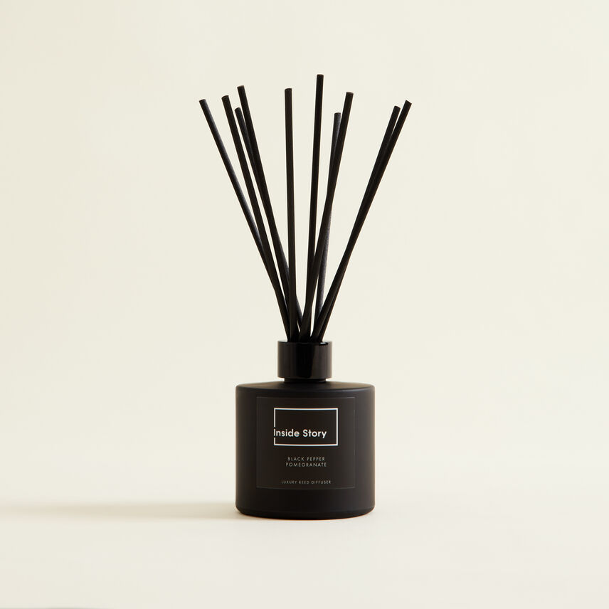 Black Pepper Pomegranate Luxury Reed Diffuser 