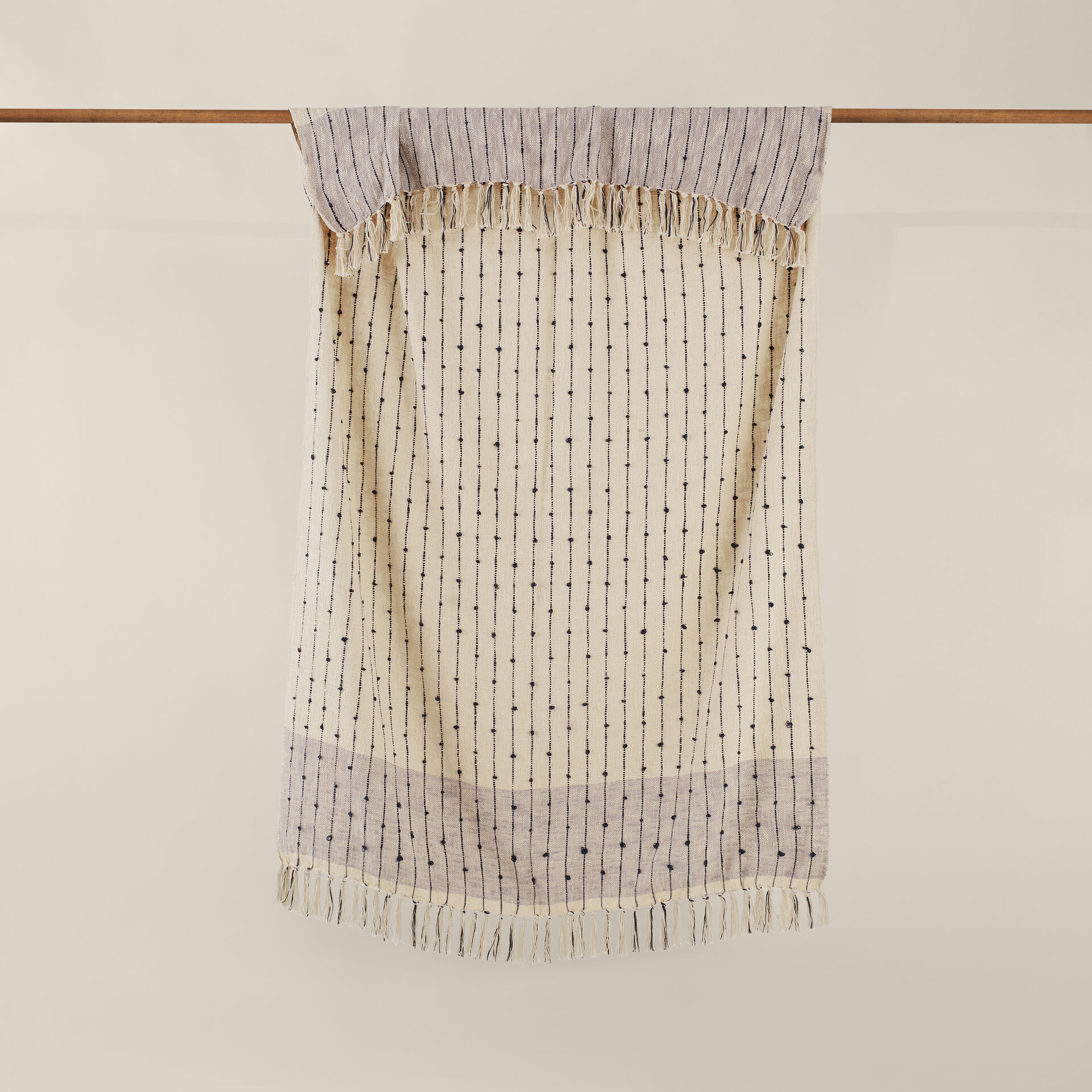 Hand Woven Pattern Throw