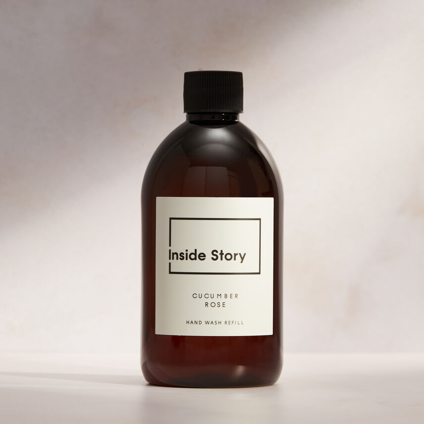 Cucumber And Rose Scented Hand Wash Refill