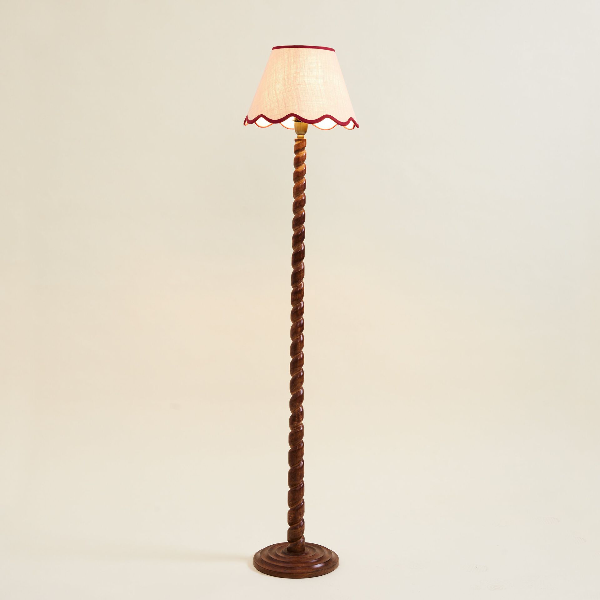 ${product-id}-Brown Spiral Wooden Floor Lamp-Brown-${view-type}