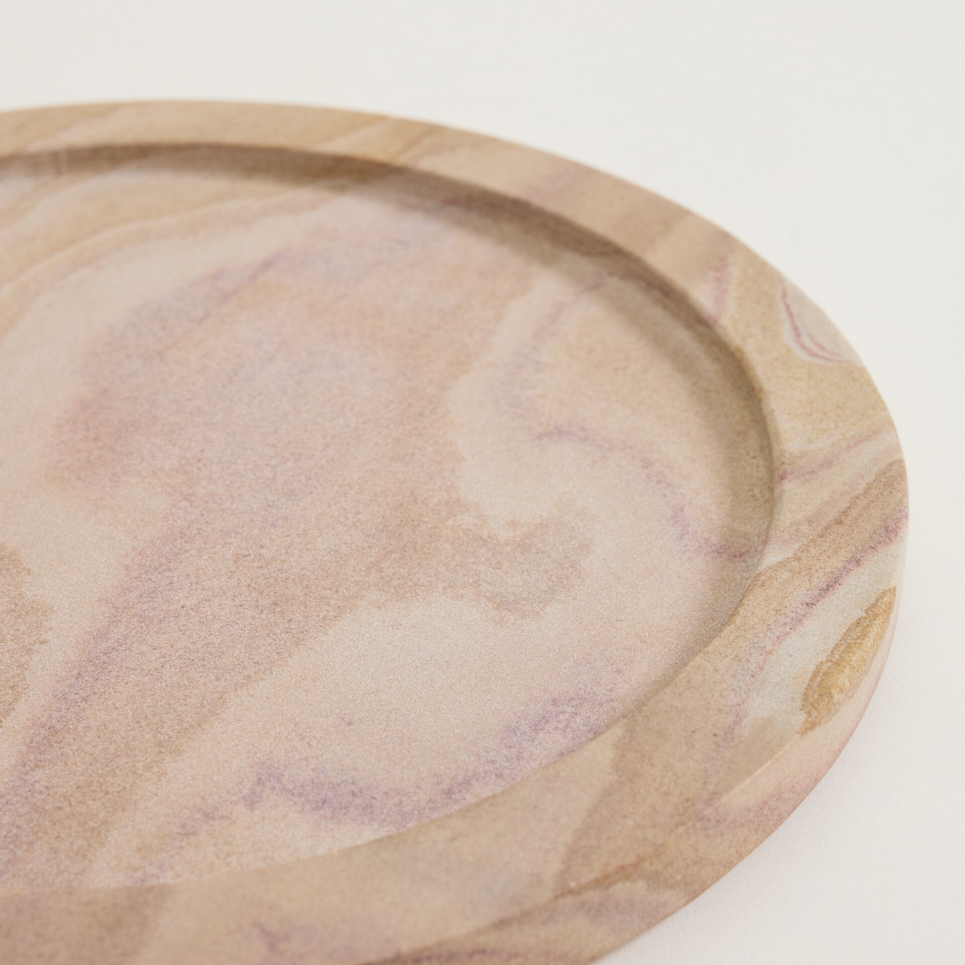 ${product-id}-Beige Round Stone Serving Tray-Neutral-${view-type}