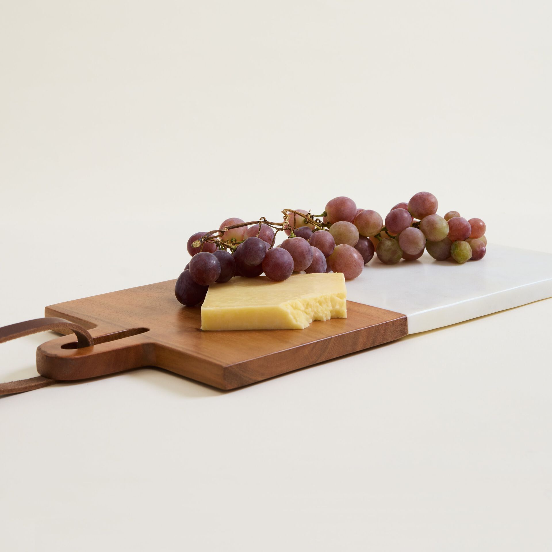 ${product-id}-Natural Rectangular Marble Wooden Cheese Board-Neutral-${view-type}
