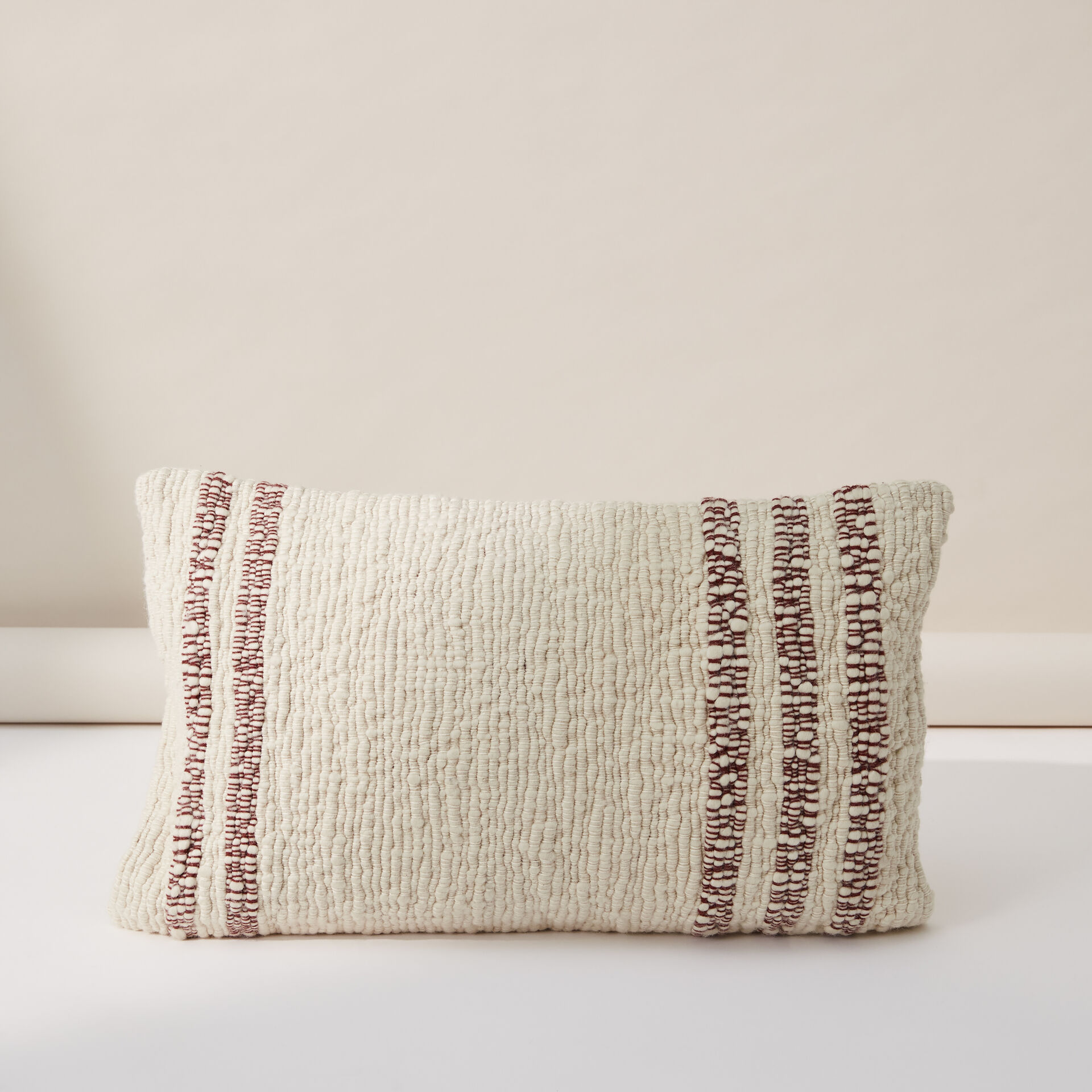 Stripe Border Cushion