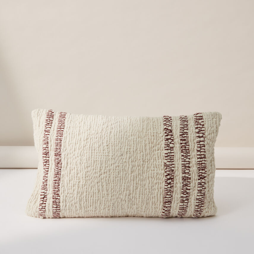 Stripe Border Cushion