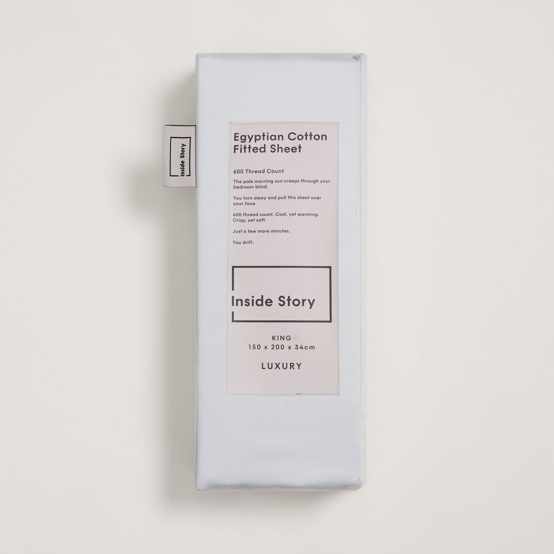 ${product-id}-Valentina Egyptian Cotton Deep Fitted Sheet In Blue 600 Thread Count-Light Blue-${view-type}