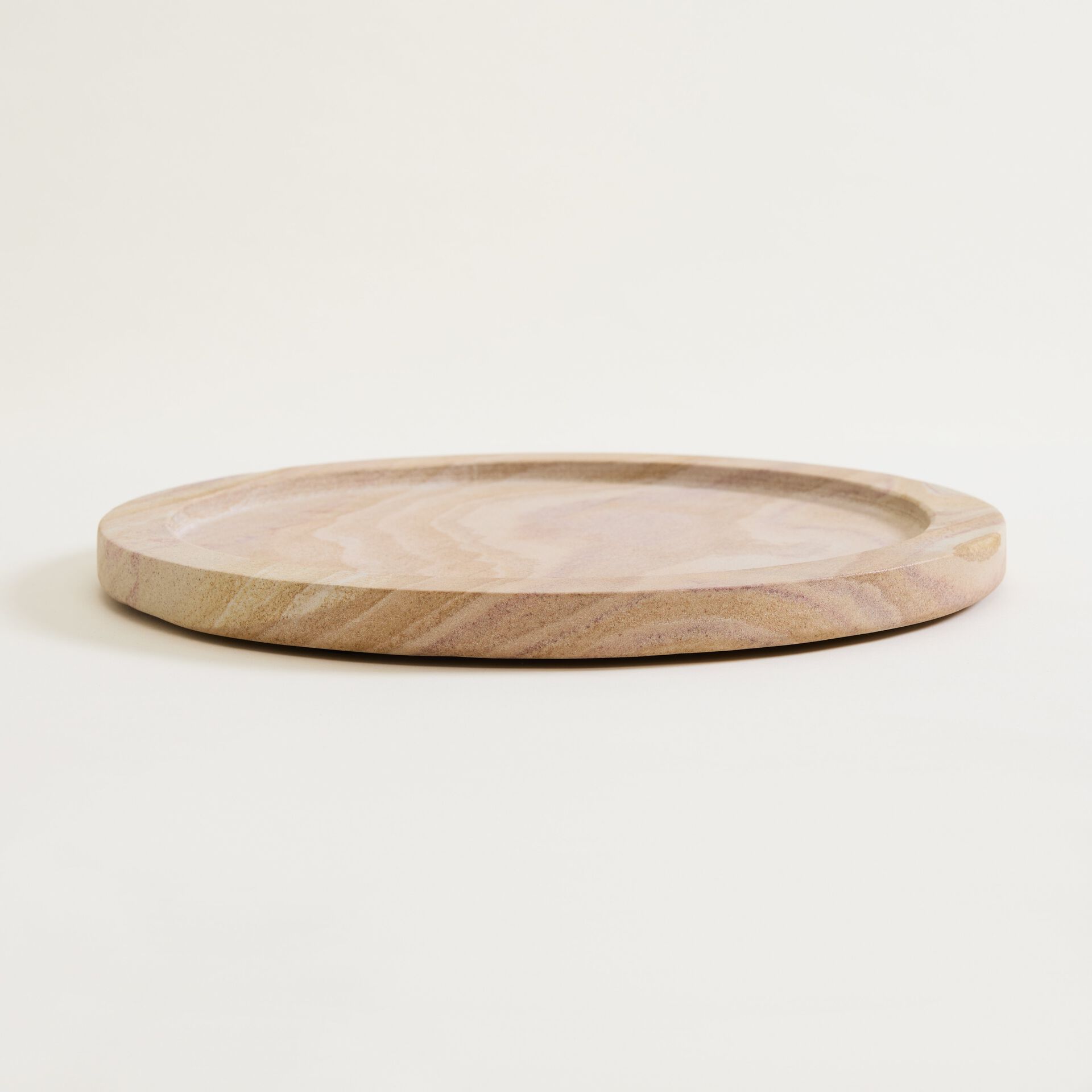 ${product-id}-Beige Round Stone Serving Tray-Neutral-${view-type}