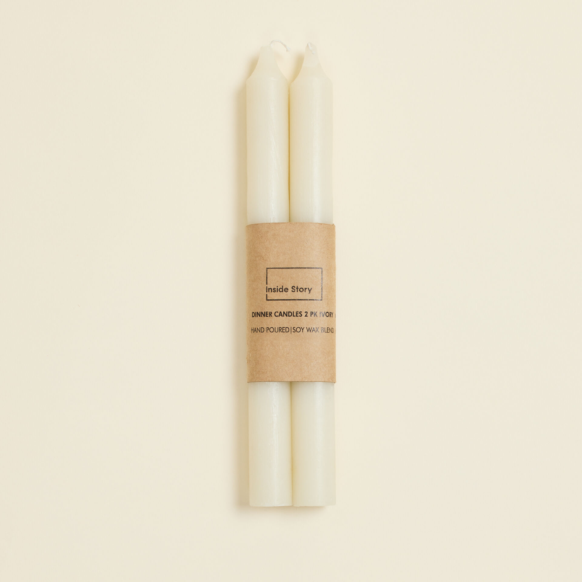 ${product-id}-Soy Blend Dinner Candles 2 Pack-Ivory-${view-type}
