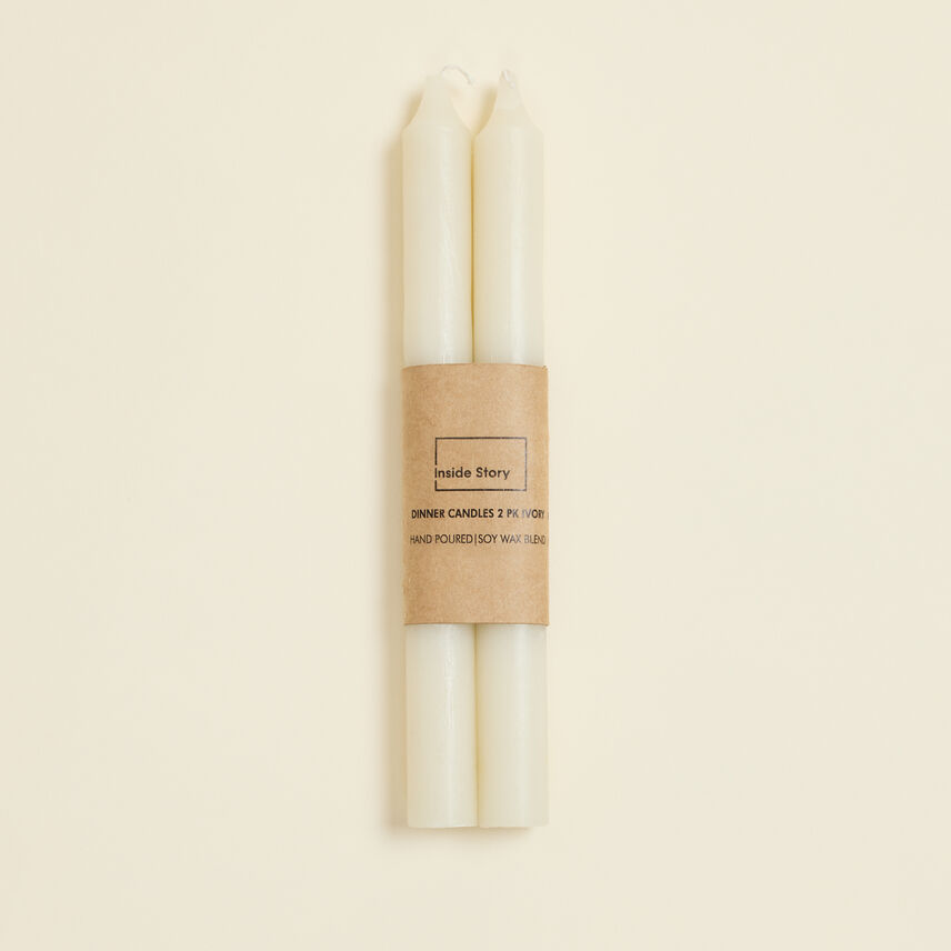 Soy Blend Dinner Candles 2 Pack