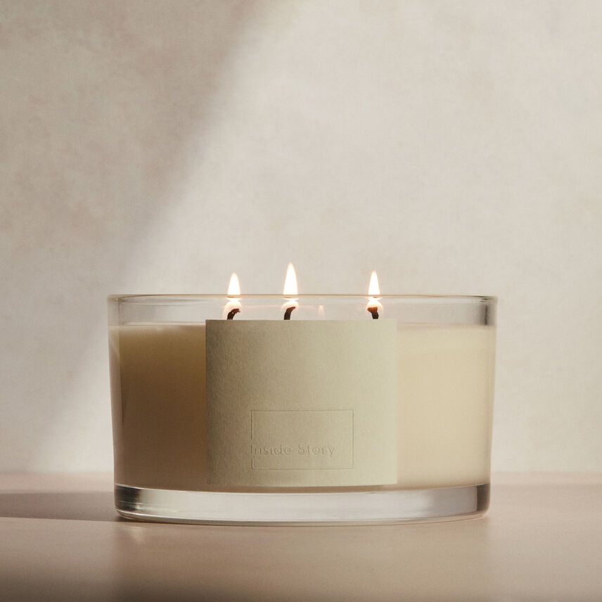 Cucumber And Rose 3 Wick Candle