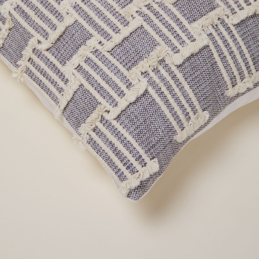 Tatum Clipped Chck Cushion