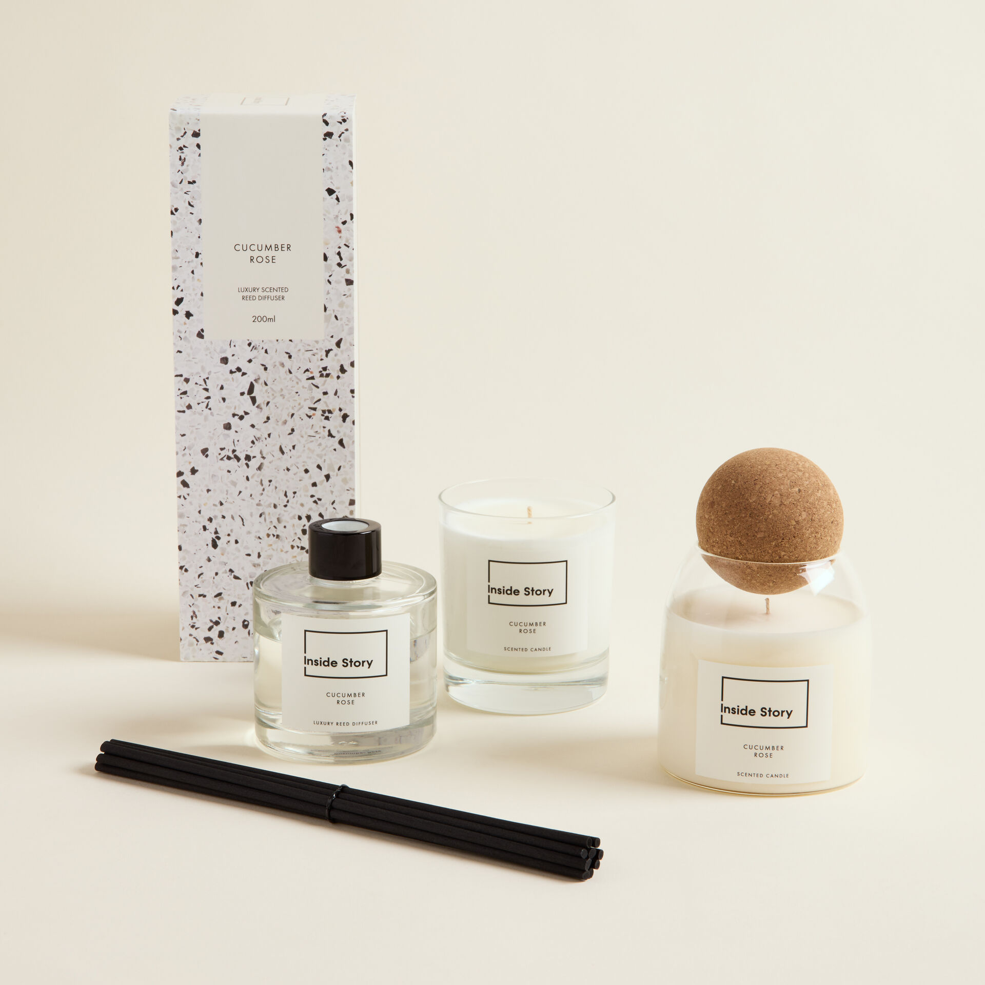 ${product-id}-Cucumber Rose Cork Ball Filled Candle.-Cucumber & Rose-${view-type}