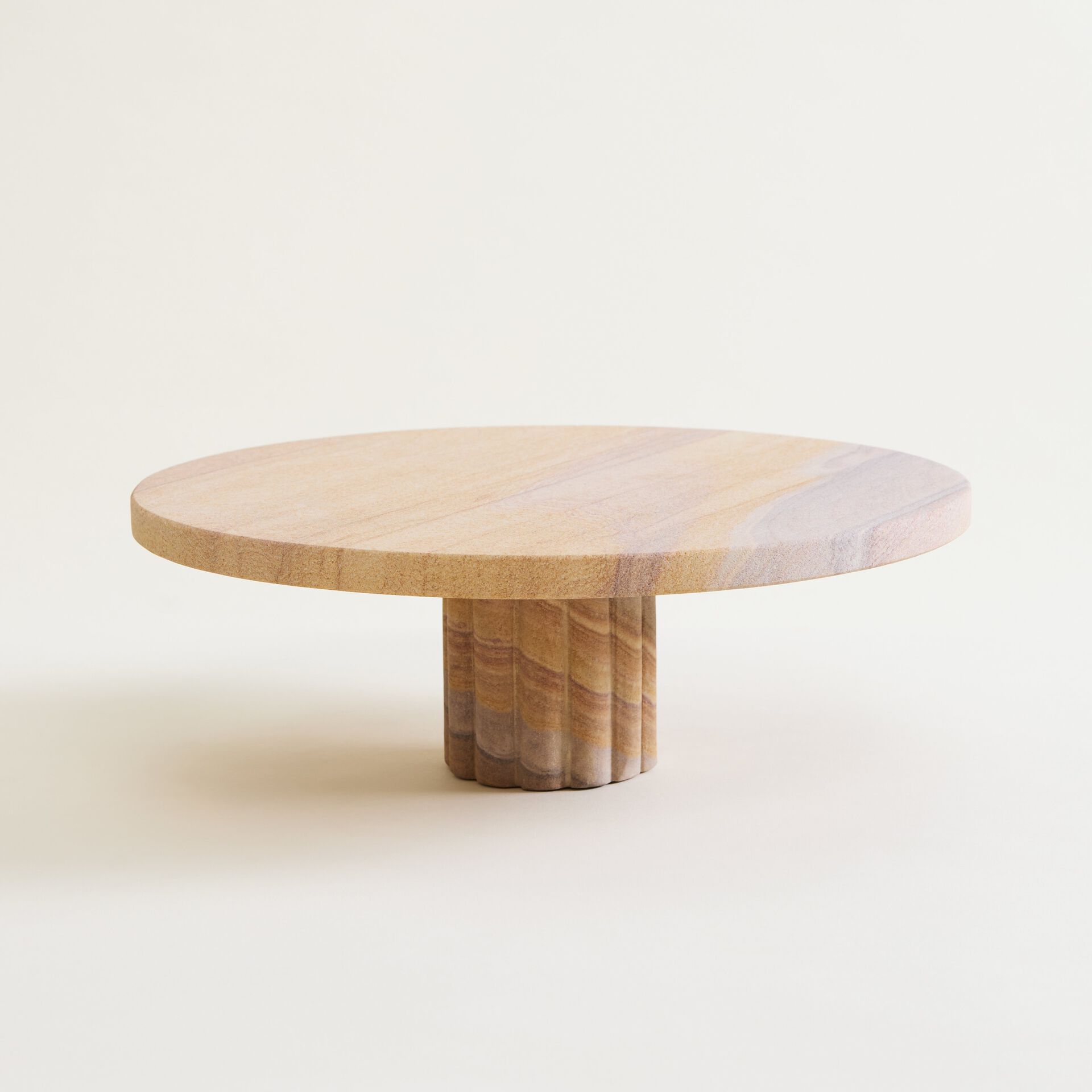 ${product-id}-Beige Round Stone Cake Stand-Neutral-${view-type}