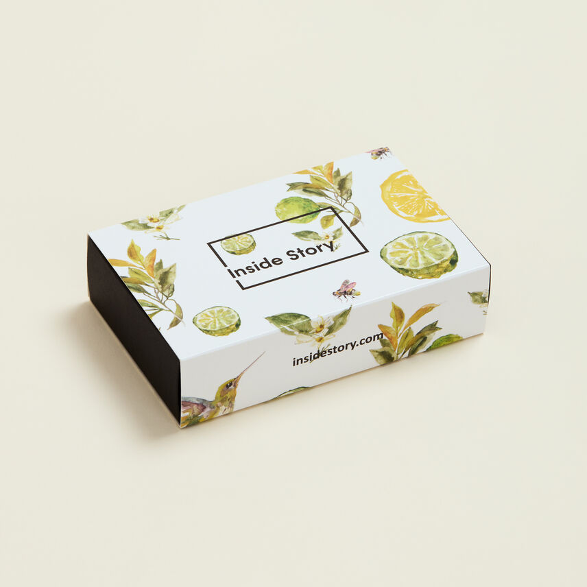 Bergamot And Lemon Illustrated Matches