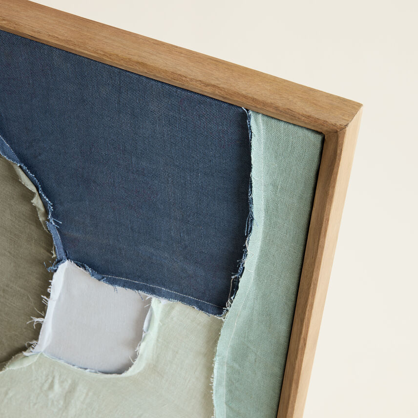 Mirai Hand Crafted Linen Wall Art