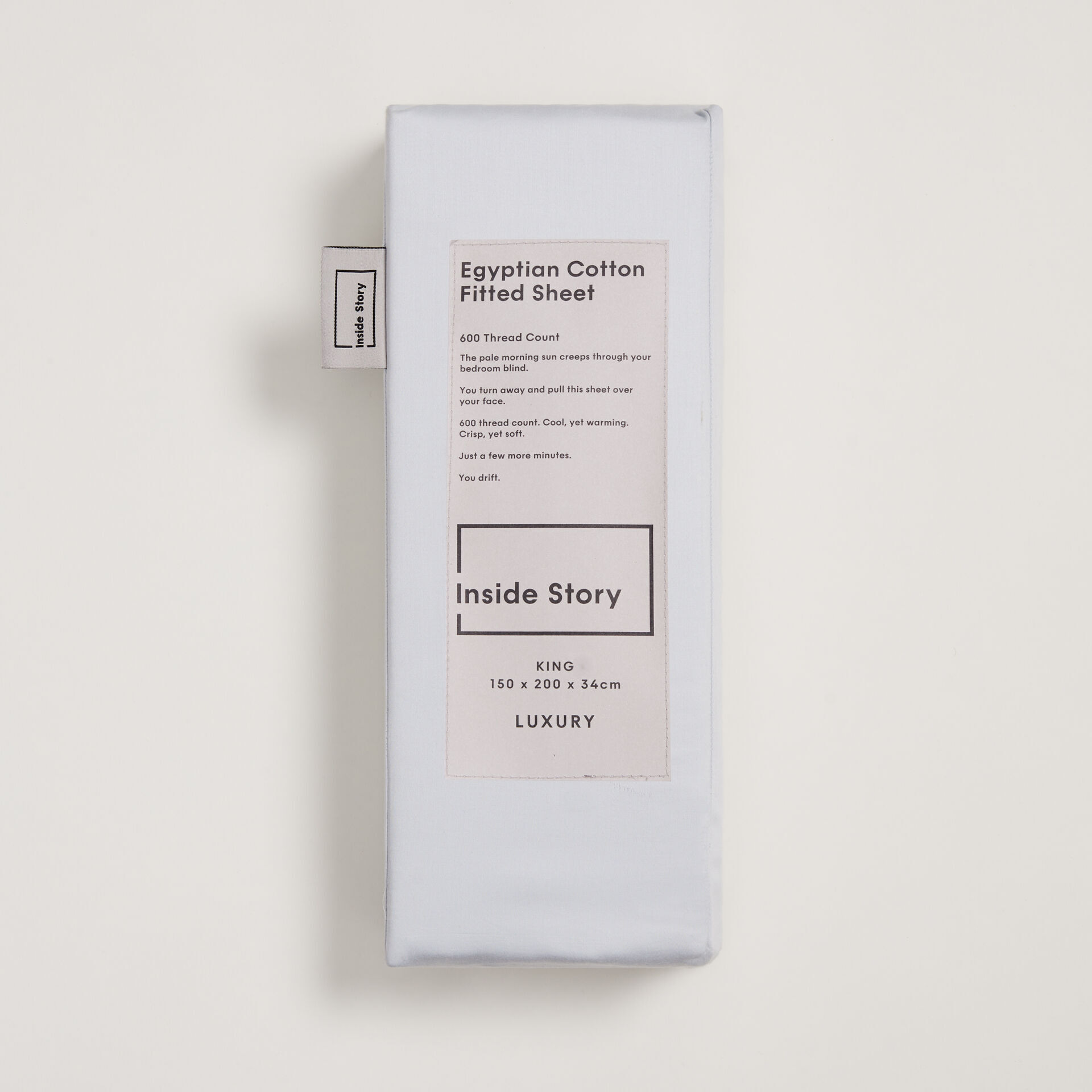 600 Tc Egyptian Cotton Deep Fitted Sheet