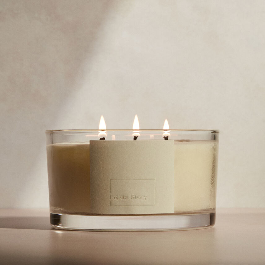 Bergamot And Lemon Zest 3 Wick Candle