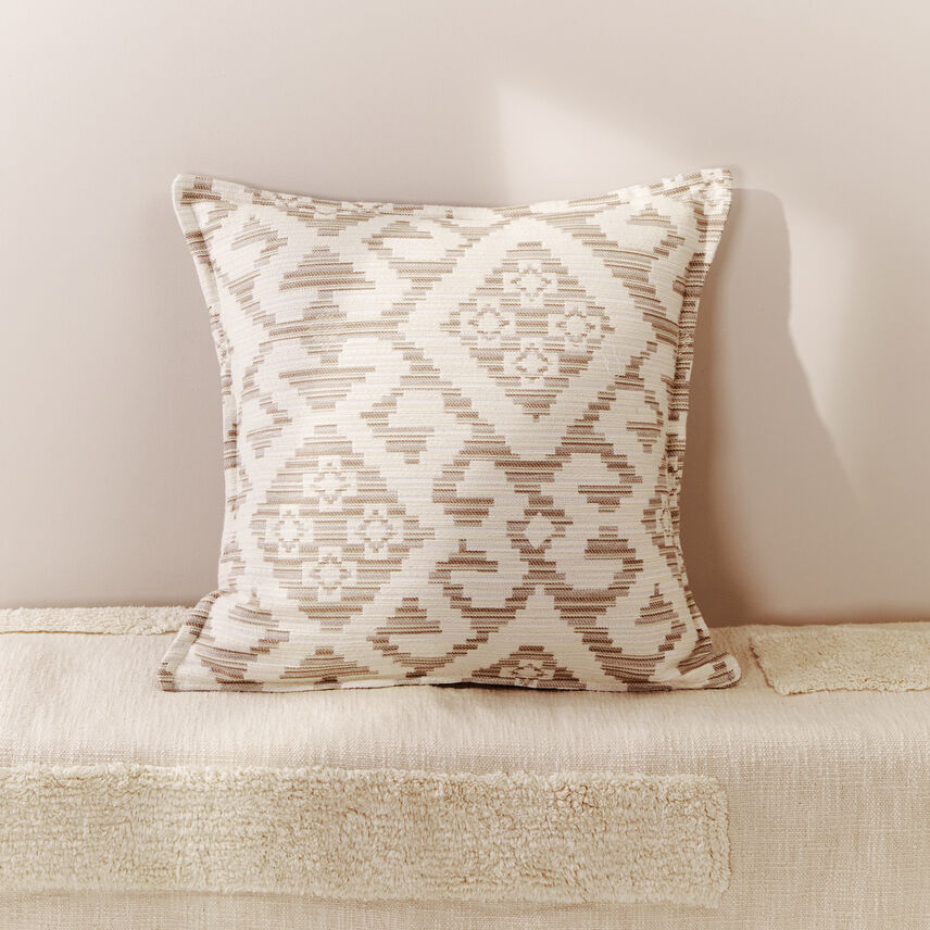 Jacquard Pattern Cushion