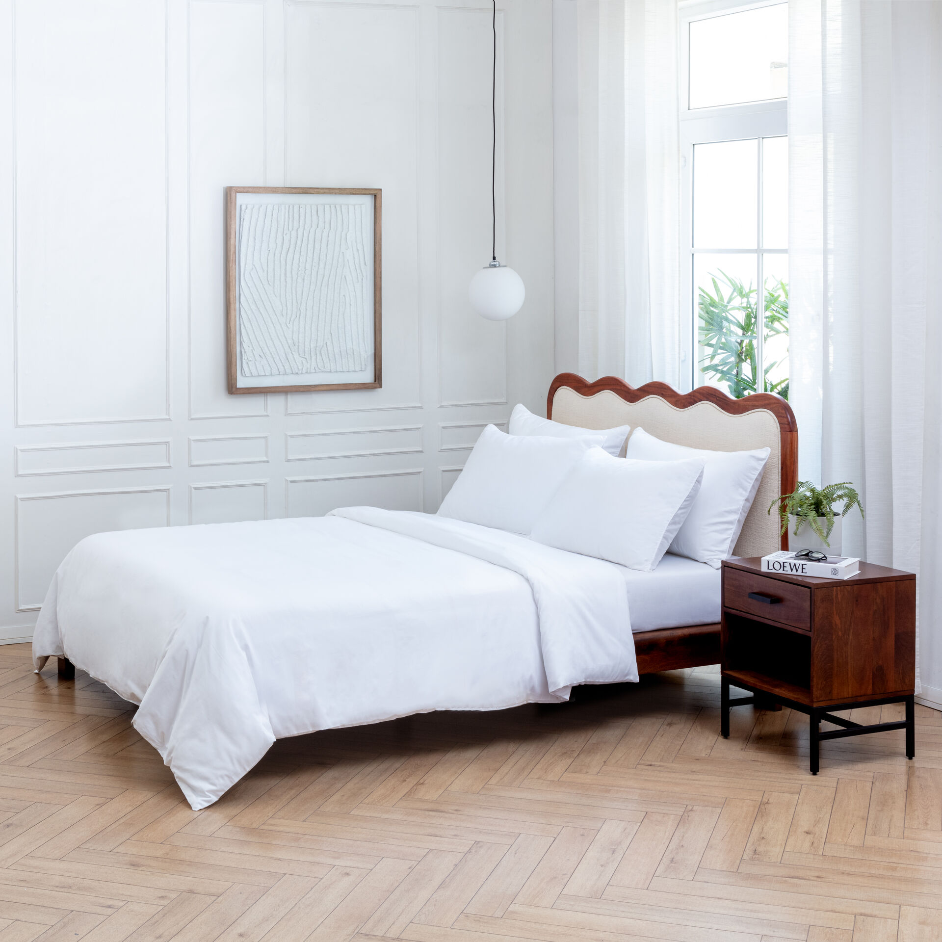 300tc Egyptian Cotton Fitted Sheet