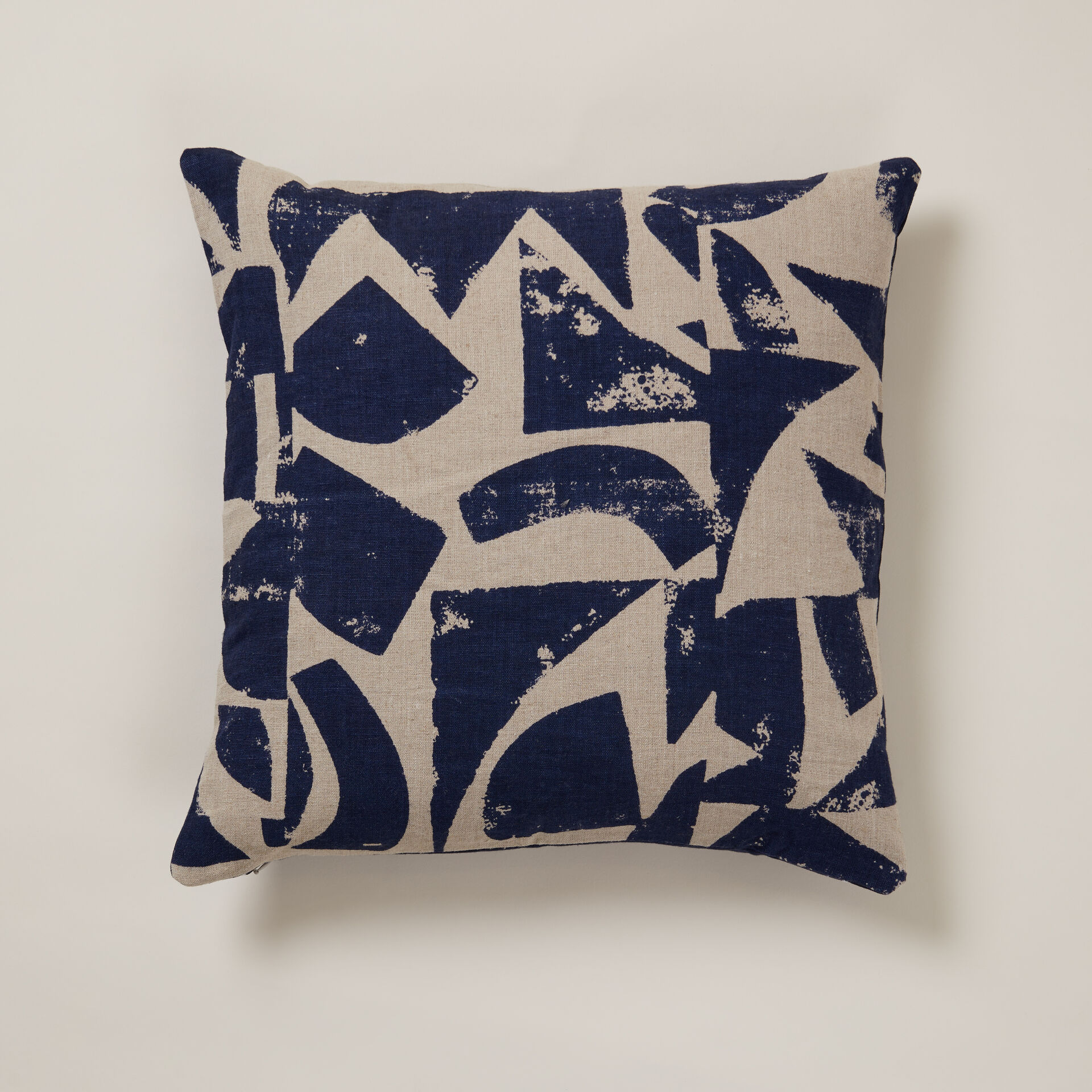 ${product-id}-Emil Printed Linen Cushion-Natural & Navy-${view-type}