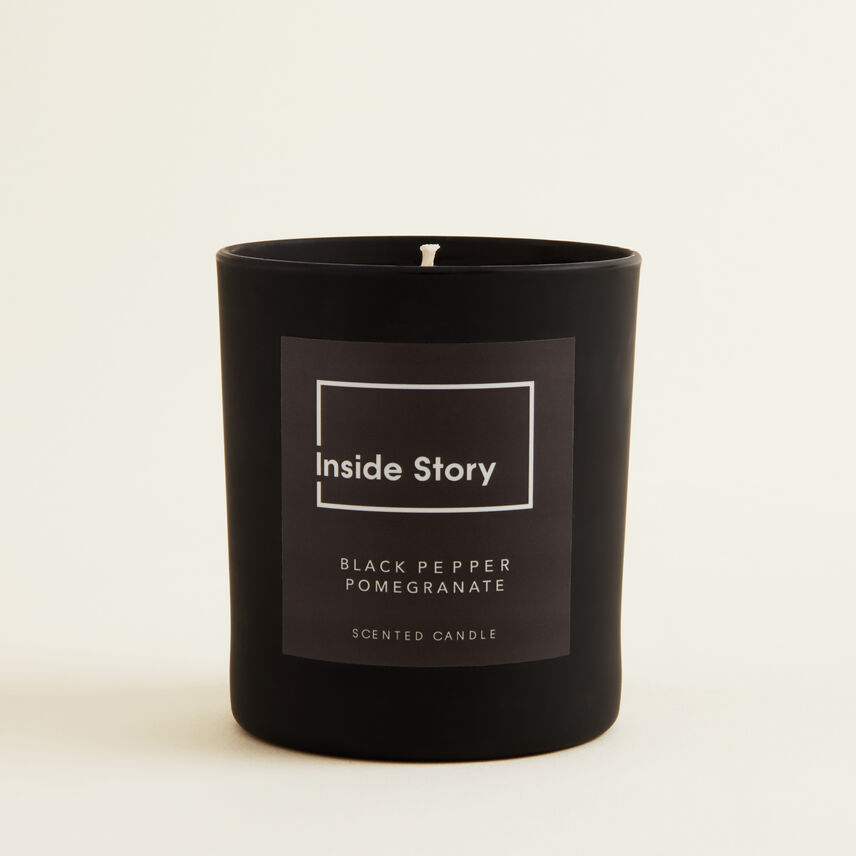Black Pepper Pomegranate Signature Filled Candle