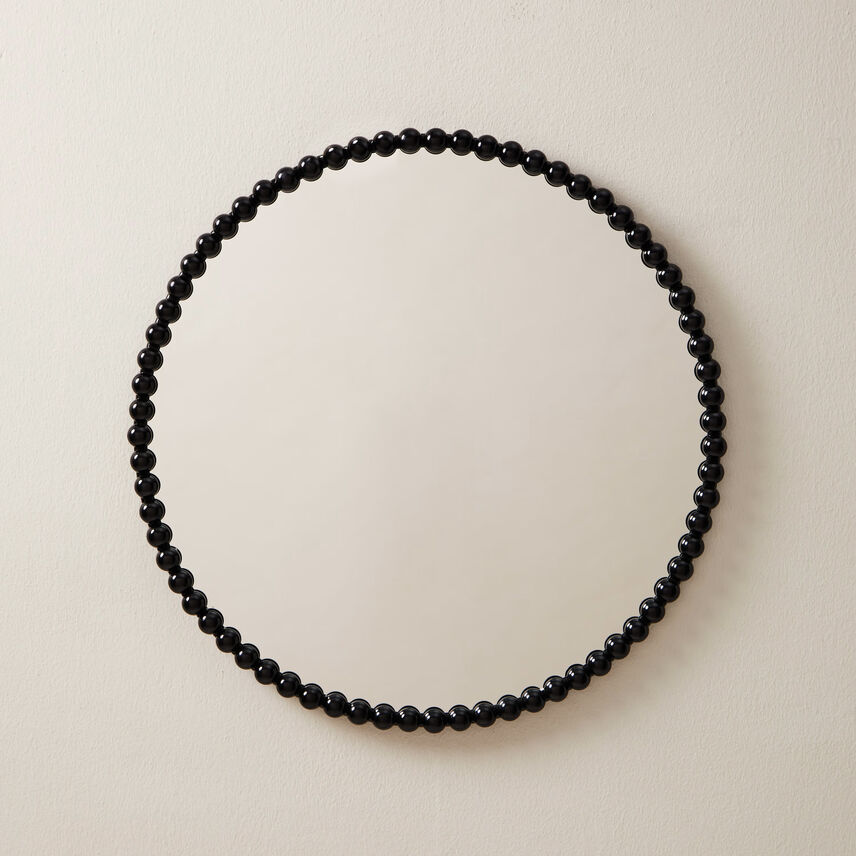 Bobbin Round Mirror