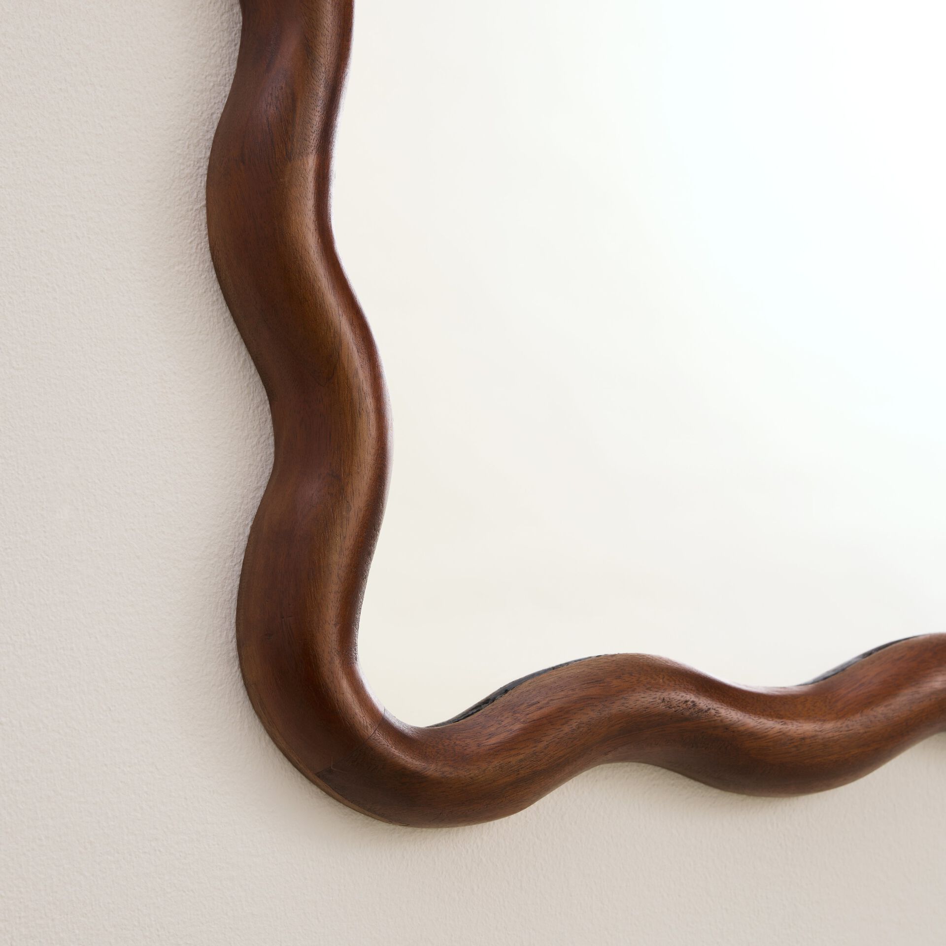 ${product-id}-Brown Wavy Mango Wood Rectangle Mirror-Neutral-${view-type}