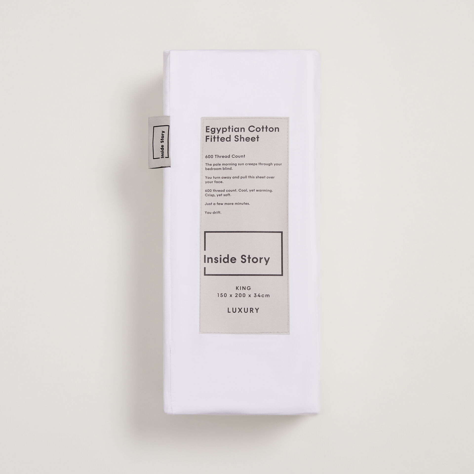 600 Tc Egyptian Cotton Deep Fitted Sheet