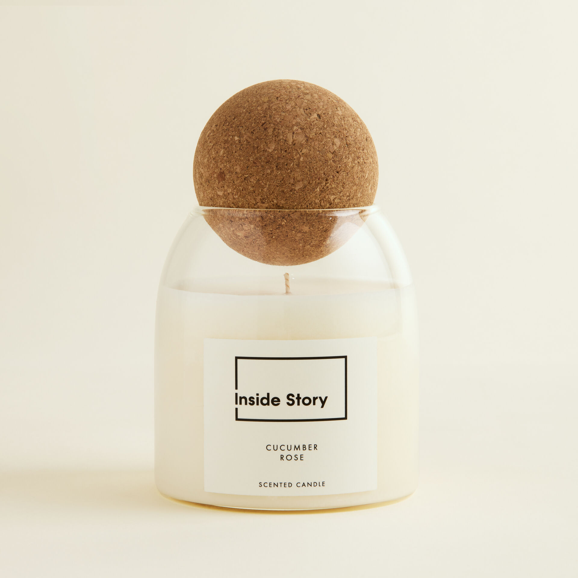 ${product-id}-Cucumber Rose Cork Ball Filled Candle.-Cucumber & Rose-${view-type}
