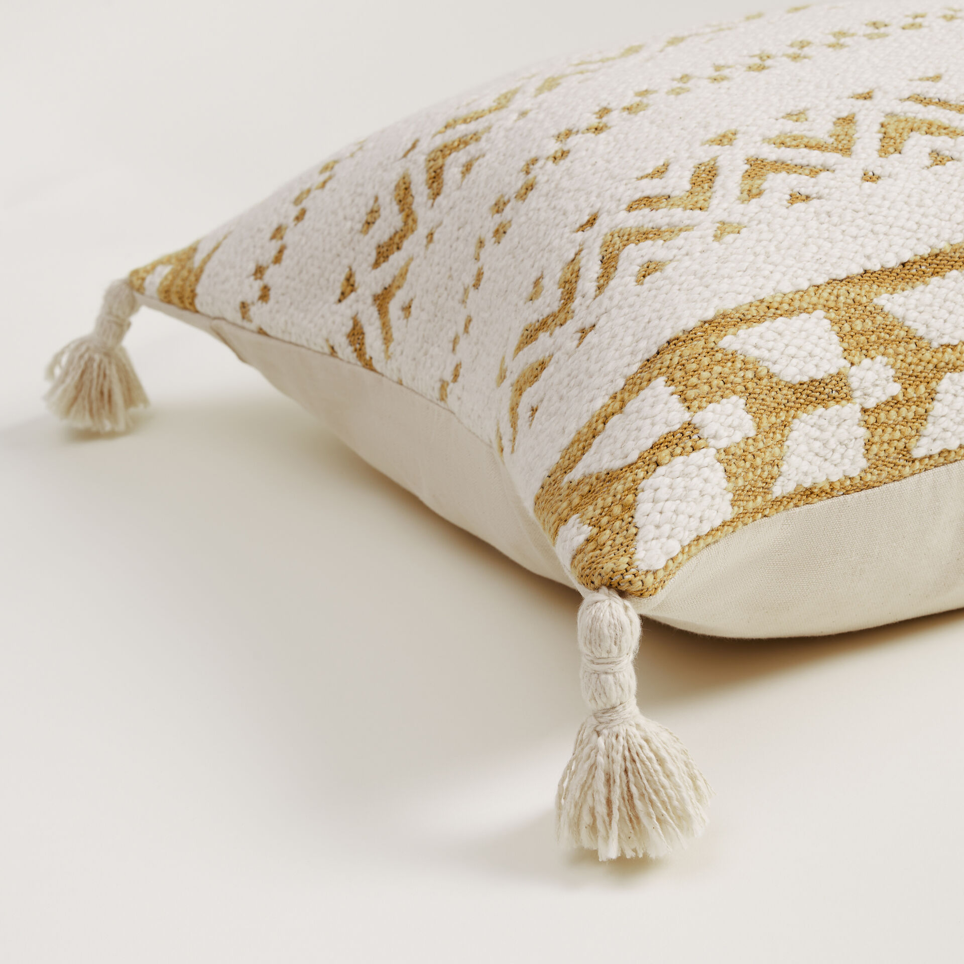 Stripe Tassel Cushion