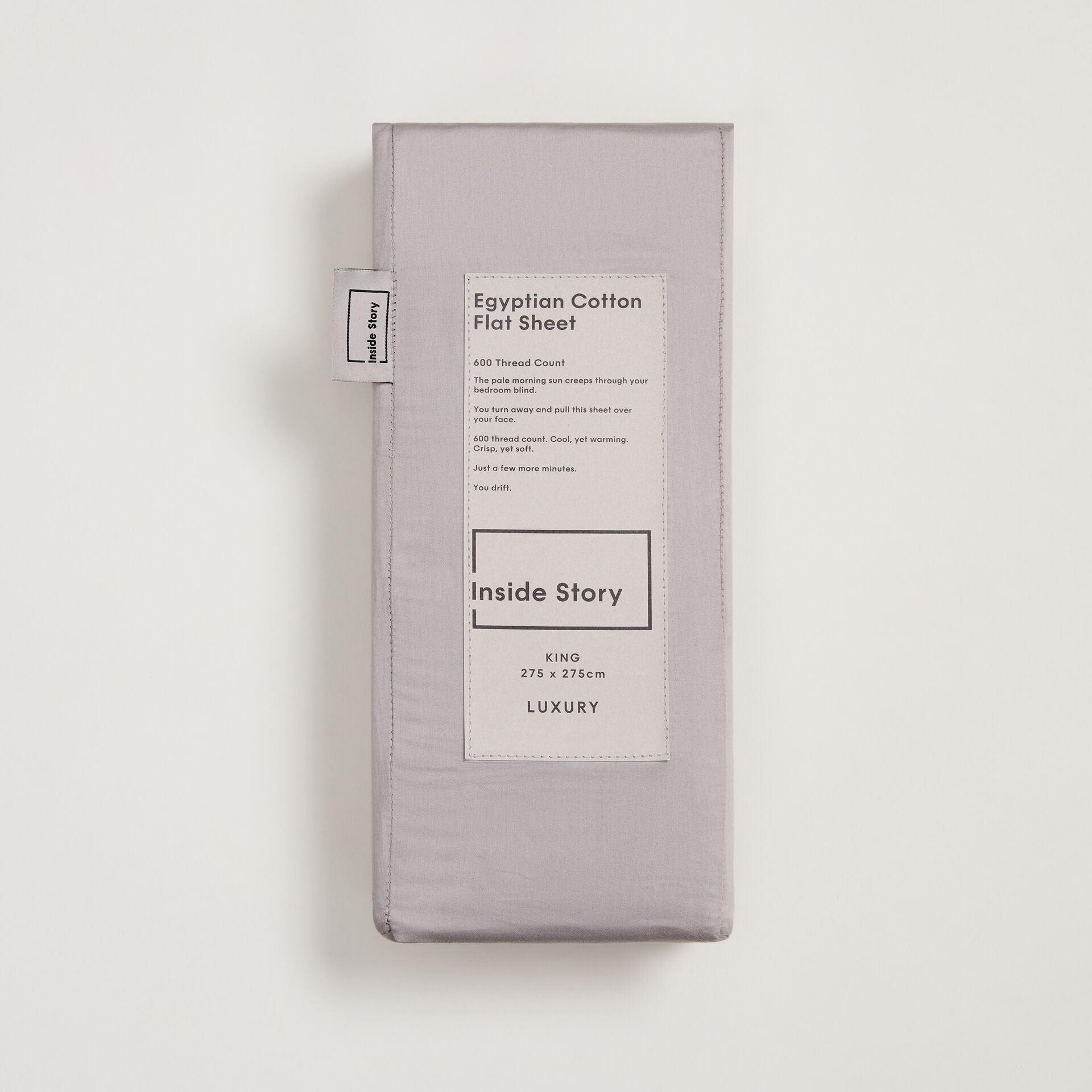 600 Tc Egyptian Cotton Flat Sheet