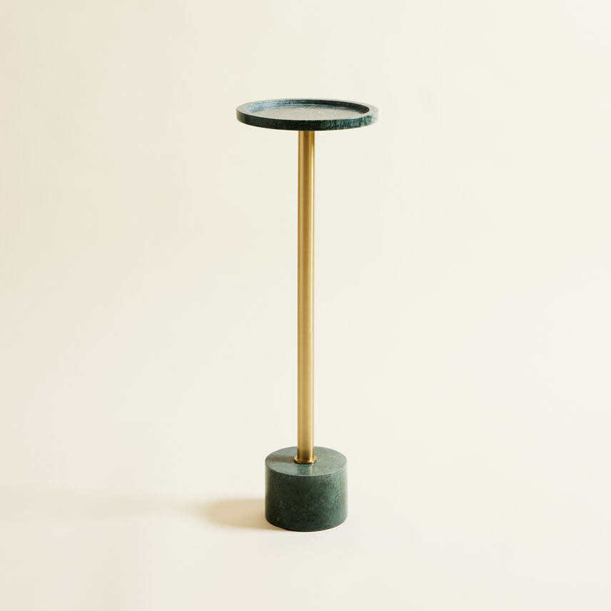 Charu Green Side Table