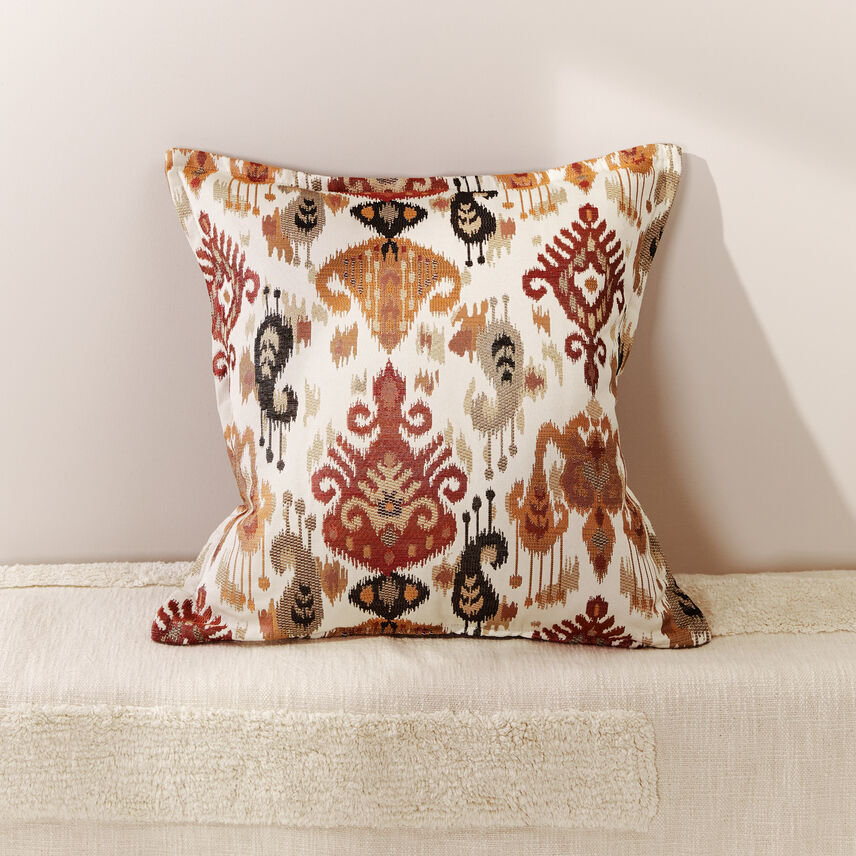 Ikat Jacquard Cushion