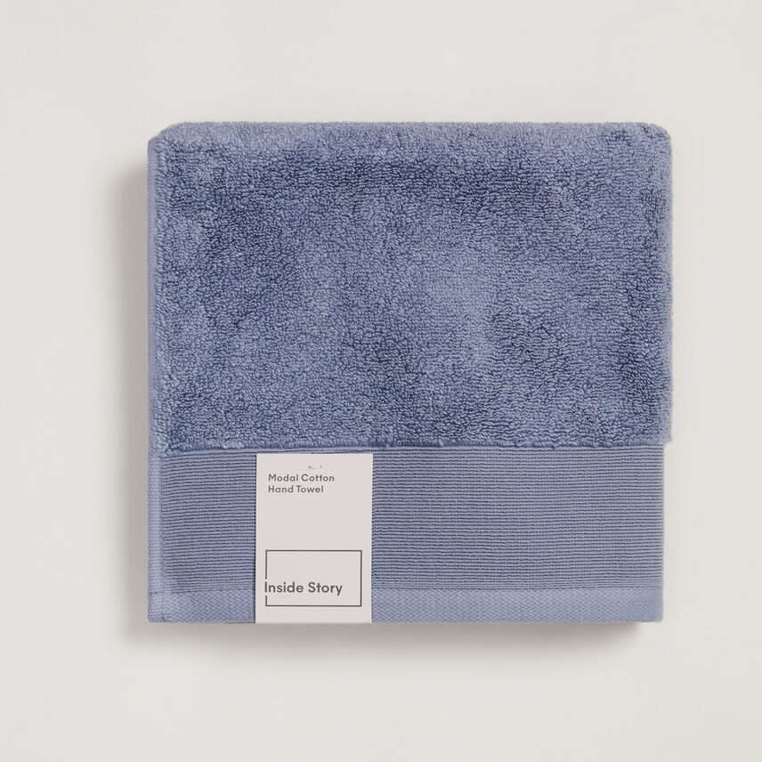 Modal Pleat Hand Towel
