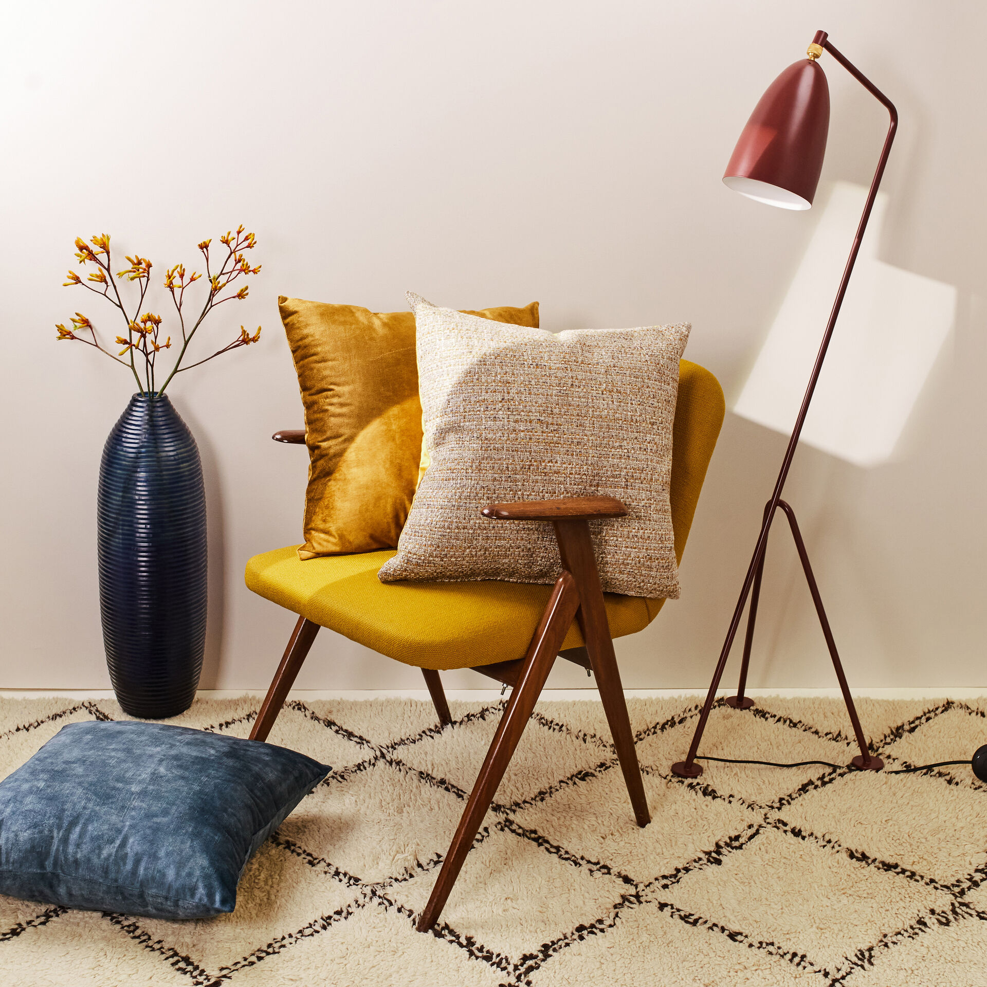 Tweed Texture Cushion
