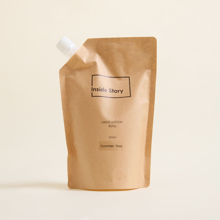 Cucumber Rose Hand Lotion Refill Pouch