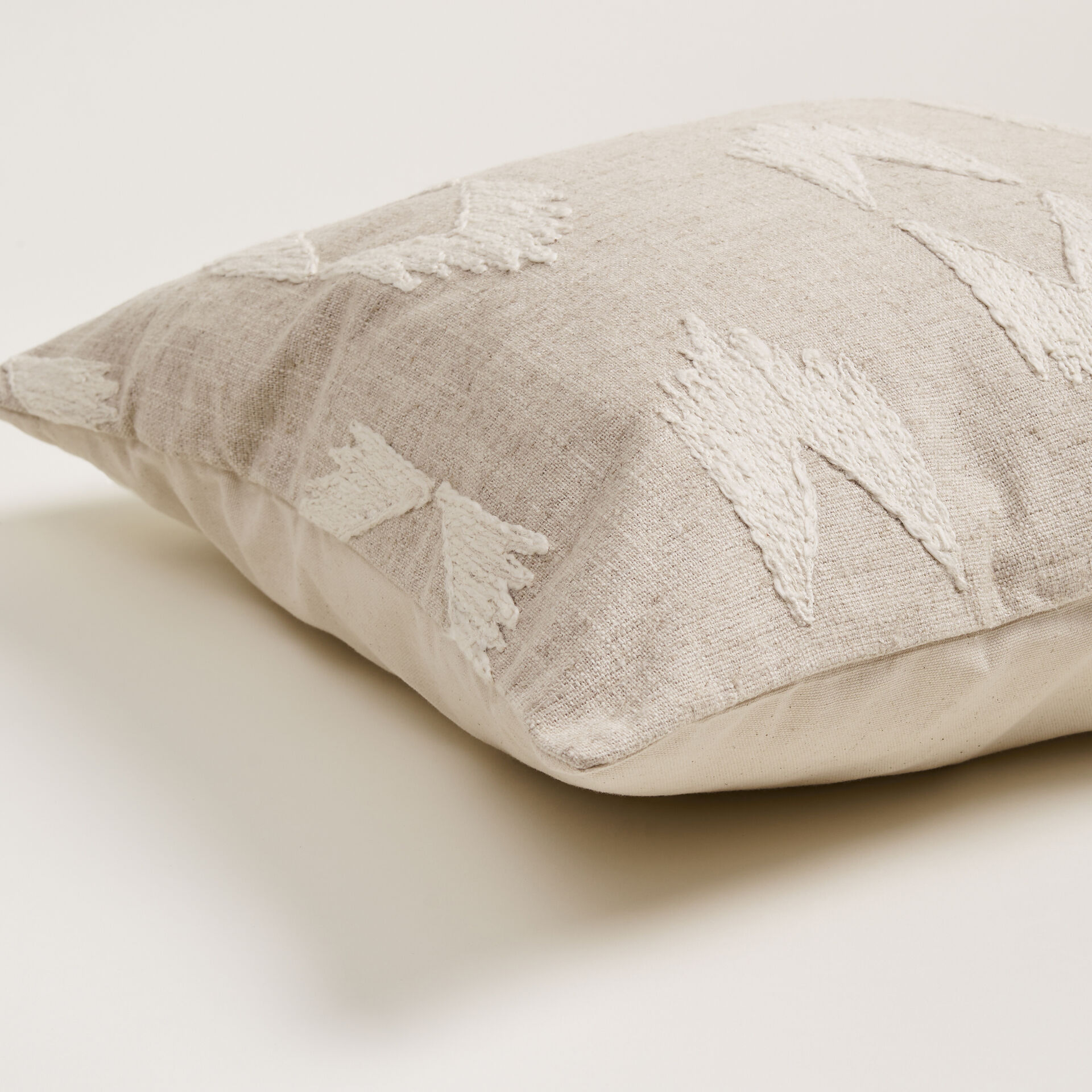 Ikat Tufted Cushion