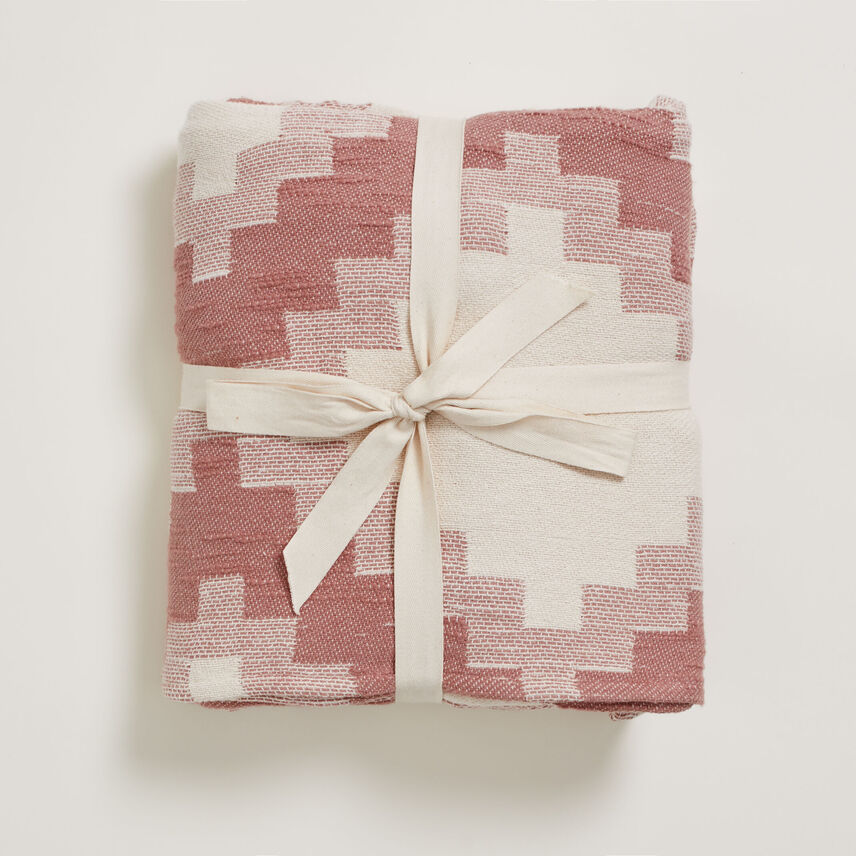 Woven Pattern Throw