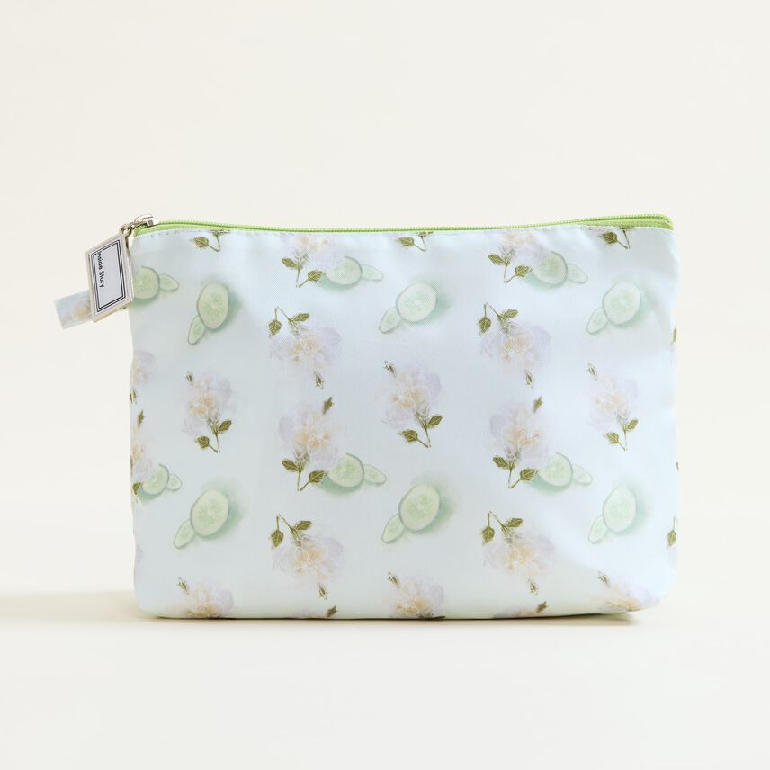 Cucumber Rose Wash Bag