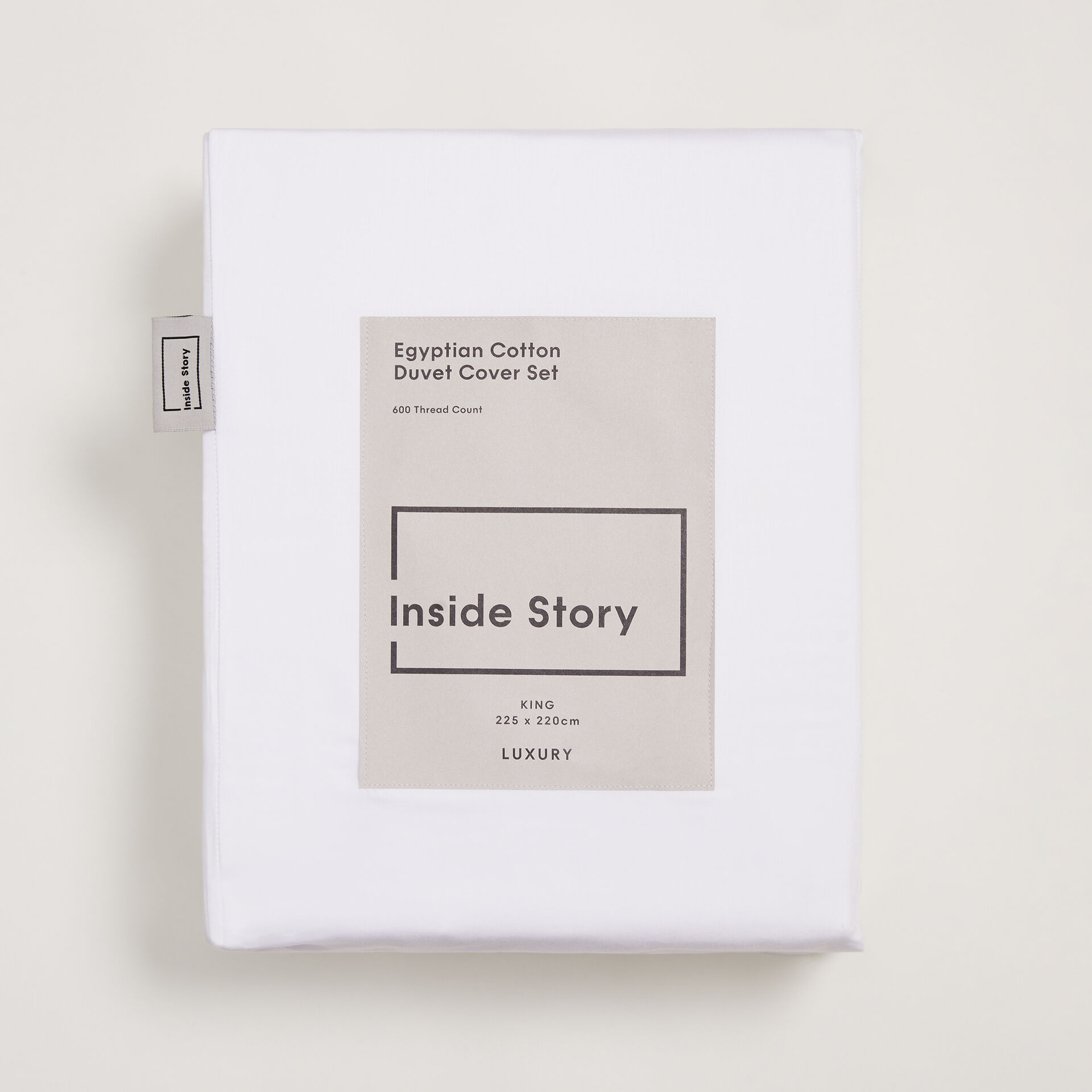 ${product-id}-Valentina Egyptian Cotton Duvet Set In White 600 Thread Count-White-${view-type}