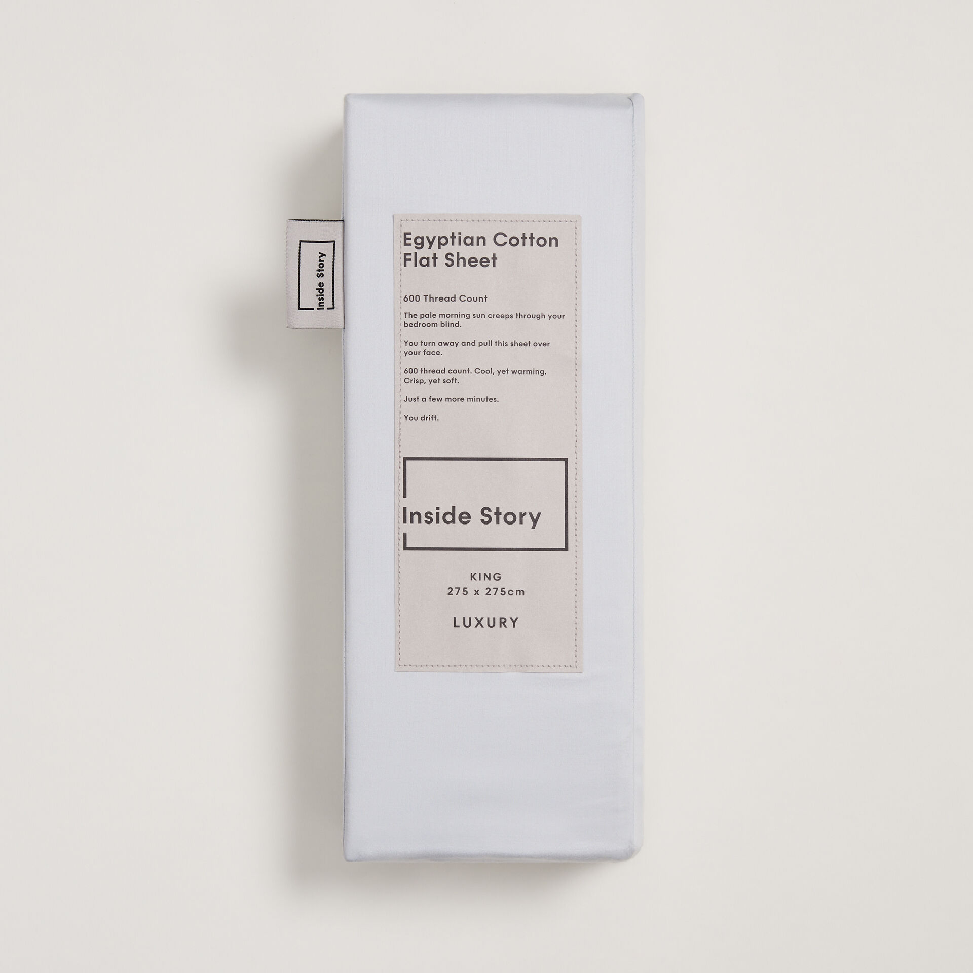 600 Tc Egyptian Cotton Flat Sheet