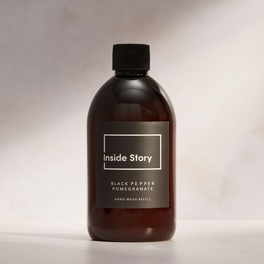 Black Pepper And Pomegranate Scented Hand Wash Refill