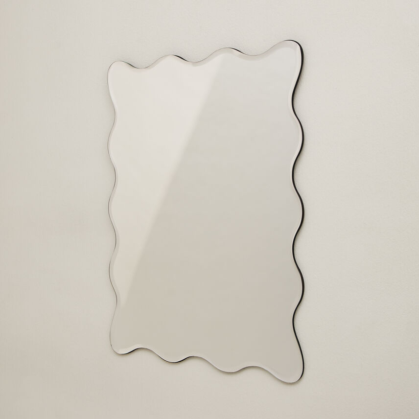 Scallop Edge Mirror