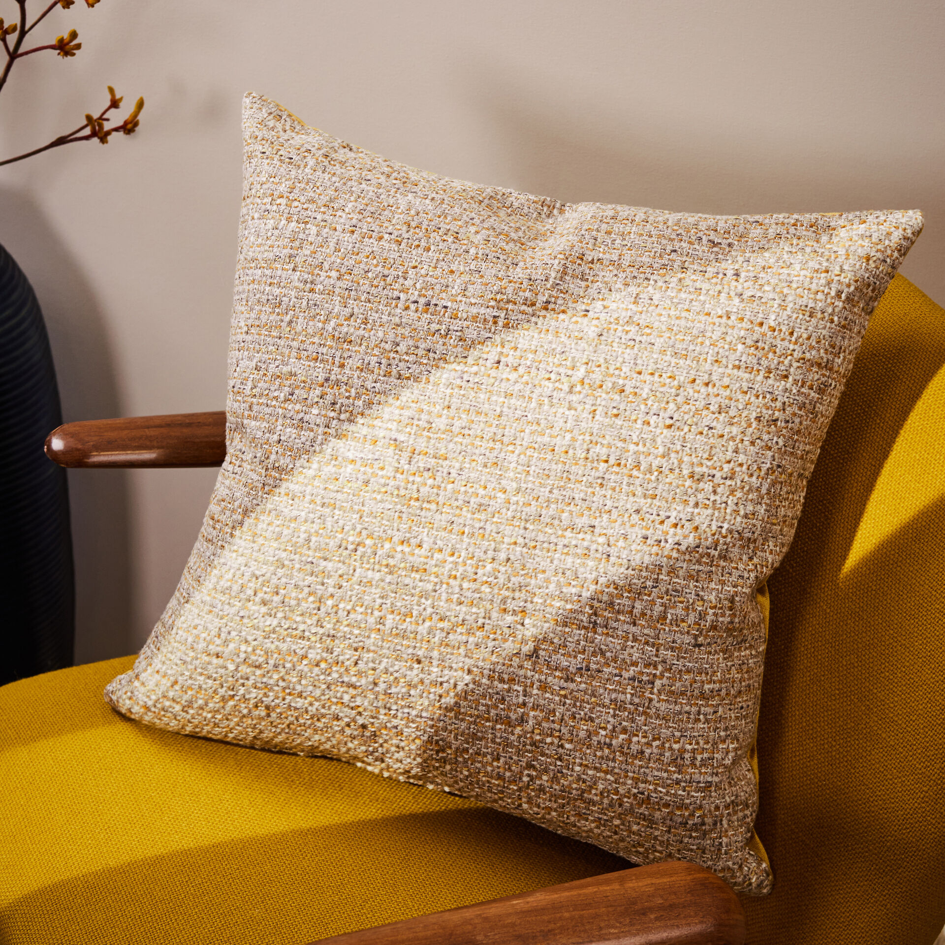 Tweed Texture Cushion