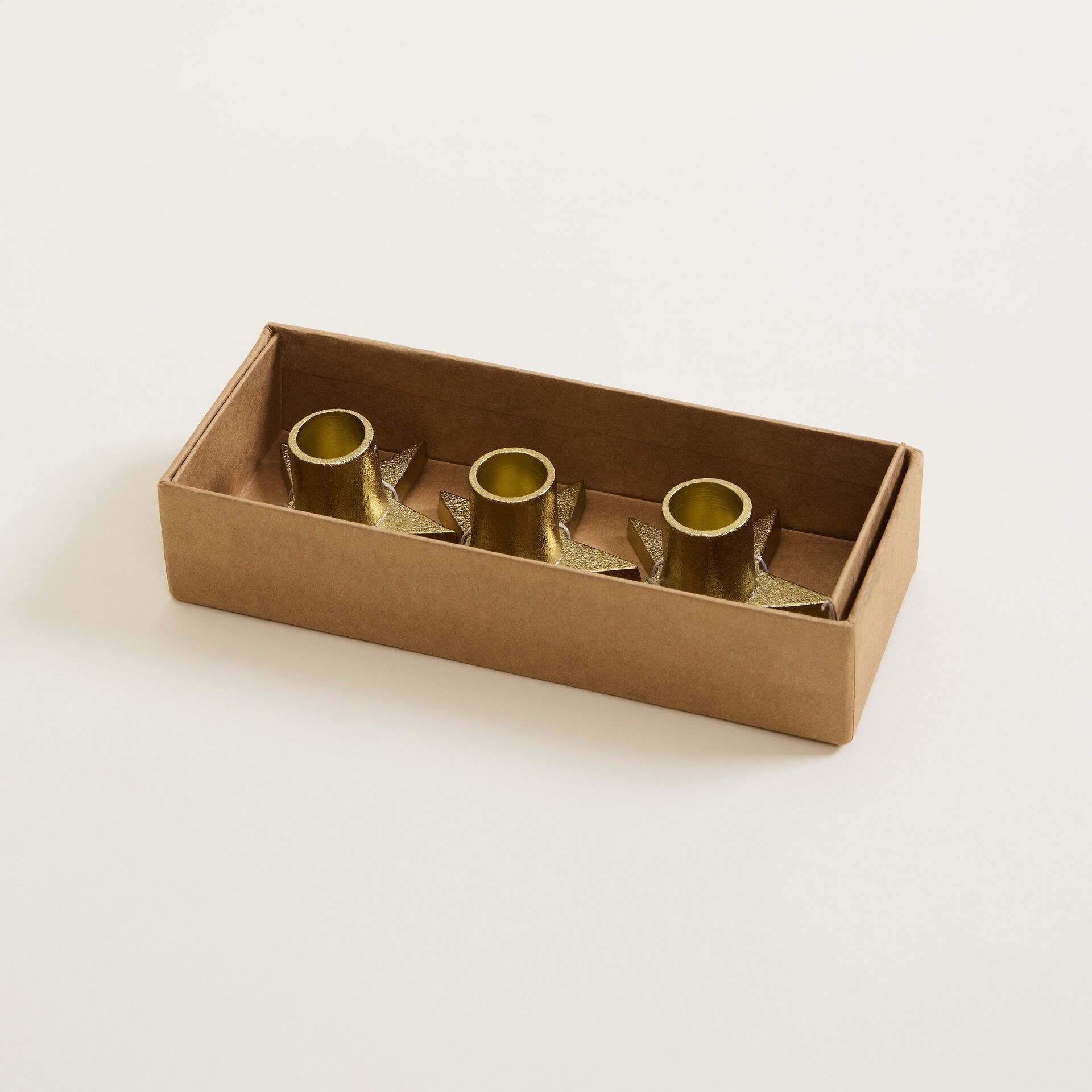 ${product-id}-Set of 3 Gold Star Candle Holder-Gold-${view-type}